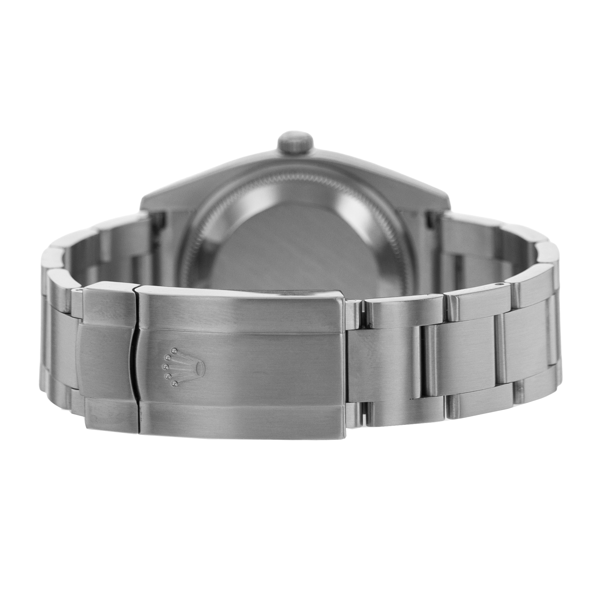 Rolex Air King 34 114200 Blue Index Steel Oyster Automatic Mens Watch 2011 thumbnail 10