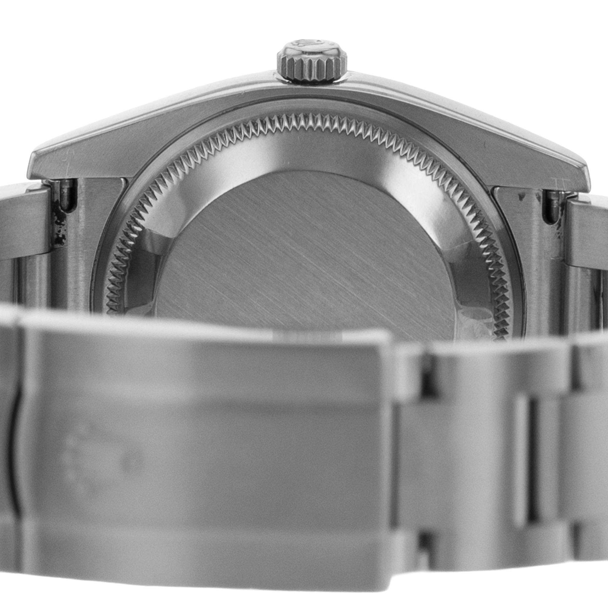 Rolex Air King 34 114200 Blue Index Steel Oyster Automatic Mens Watch 2011 thumbnail 11