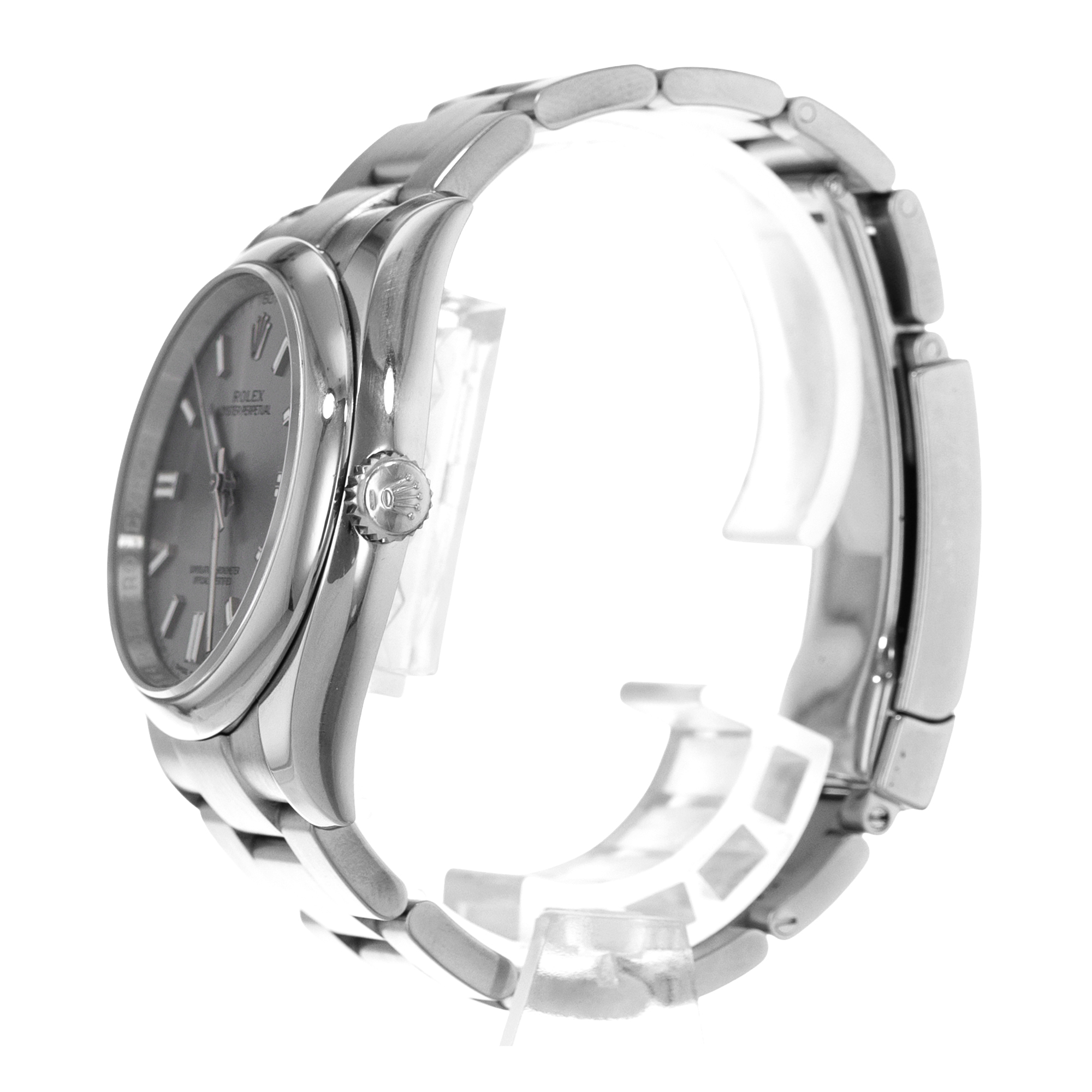 Rolex Oyster Perpetual 36 116000 Silver Index Steel Oyster Automatic Mens Watch thumbnail 5