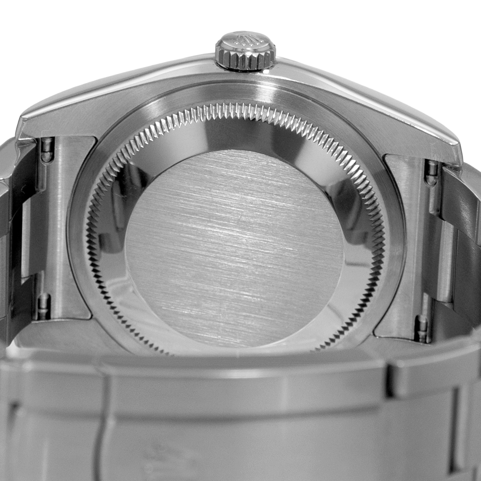 Rolex Oyster Perpetual 36 116000 White Grape Smooth Steel Oyster Mens Watch 2011 thumbnail 10