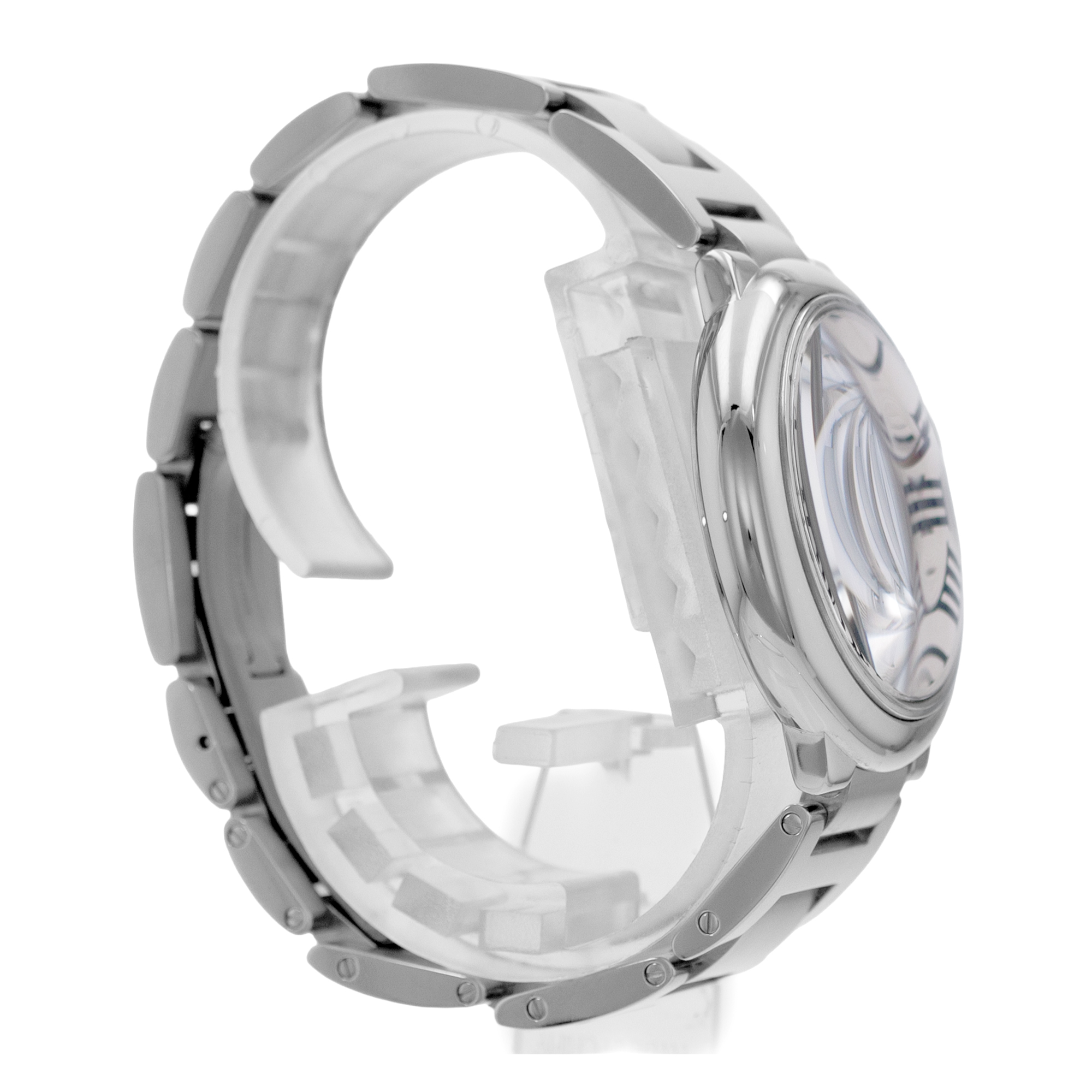 Cartier Ballon Bleu 36mm W6920046 3284 Silver Roman Steel Smooth Mens Watch 2015 thumbnail 7