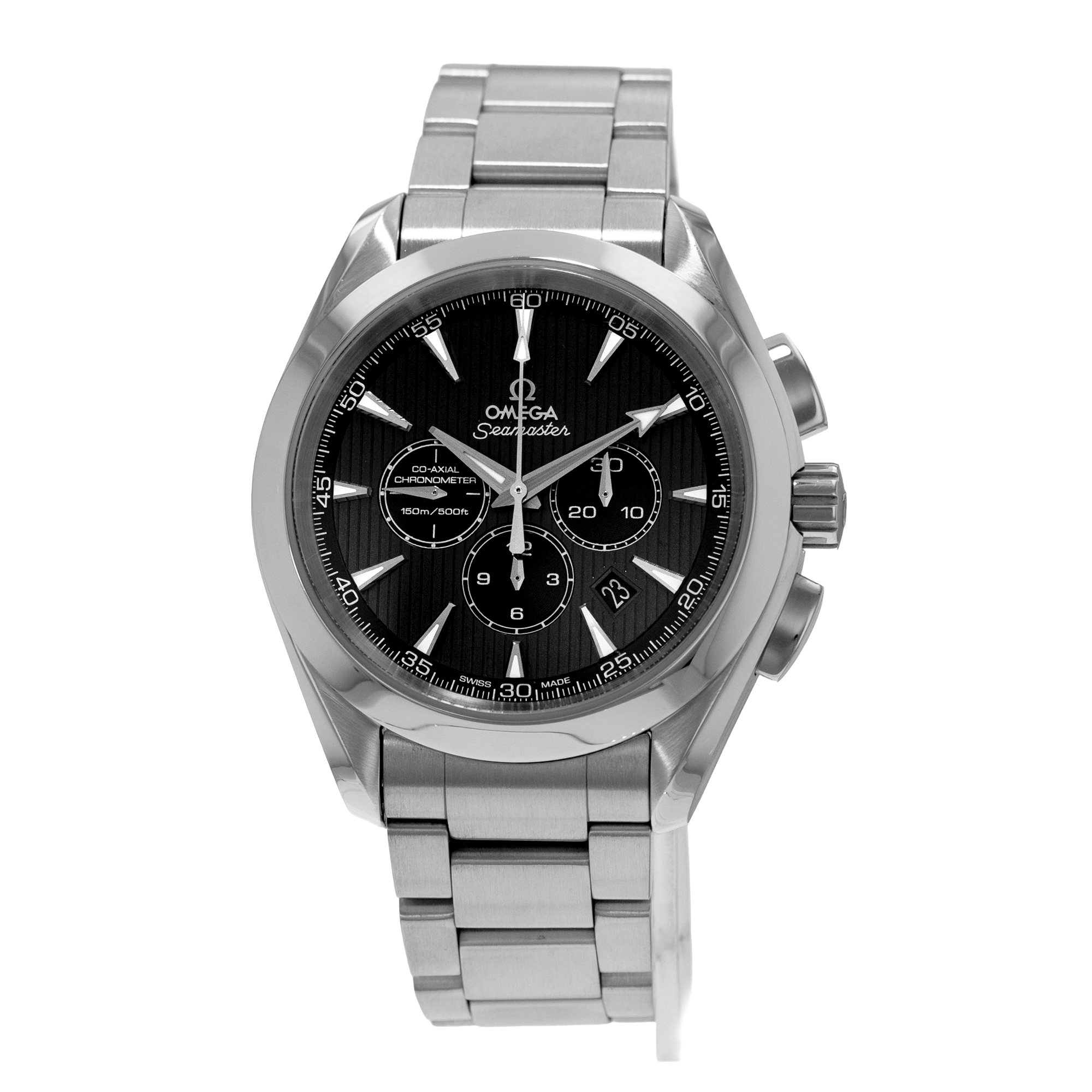 Omega Seamaster Aqua Terra 231.10.44.50.01.001 44mm Black Steel Mens Watch thumbnail 3