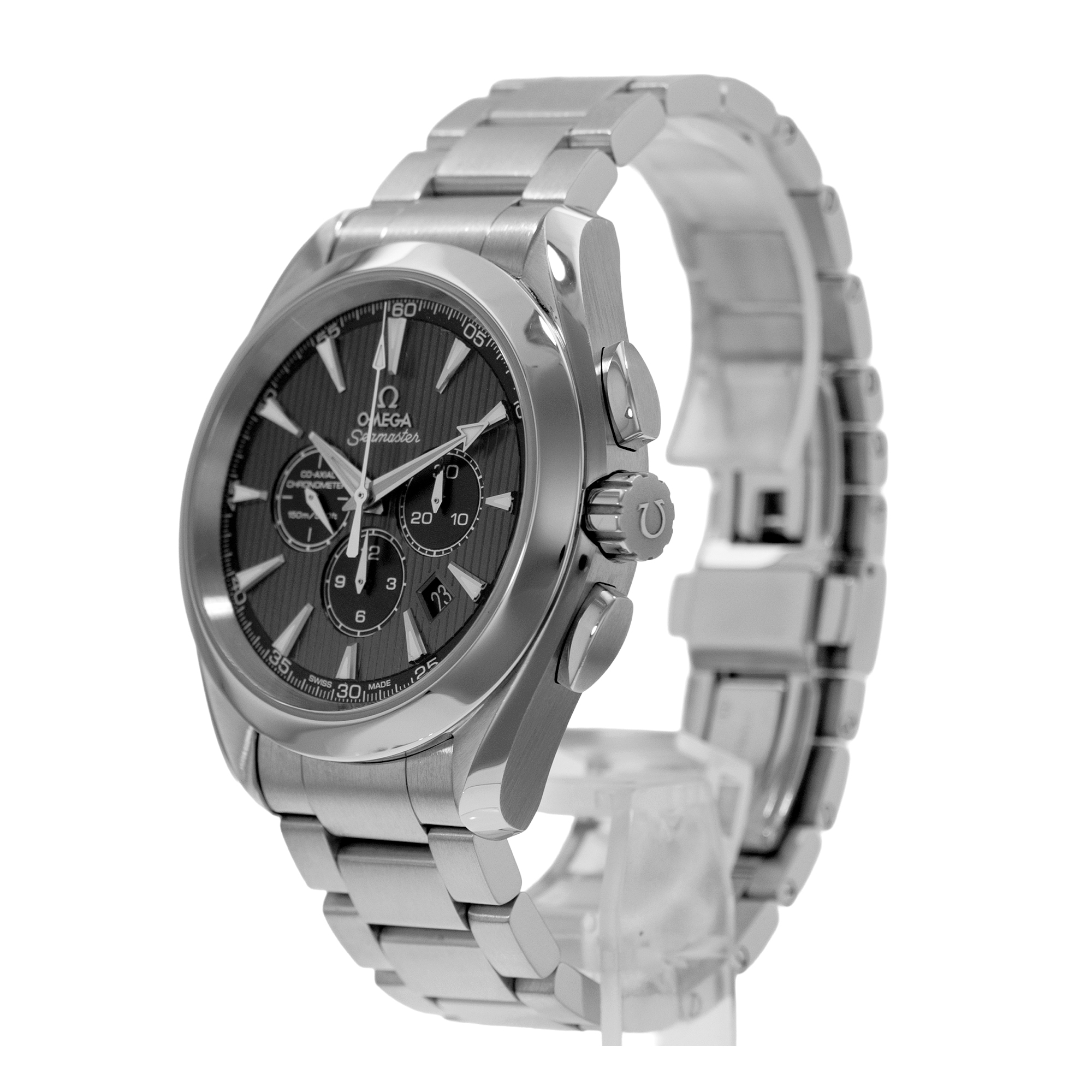 Omega Seamaster Aqua Terra 231.10.44.50.01.001 44mm Black Steel Mens Watch thumbnail 4