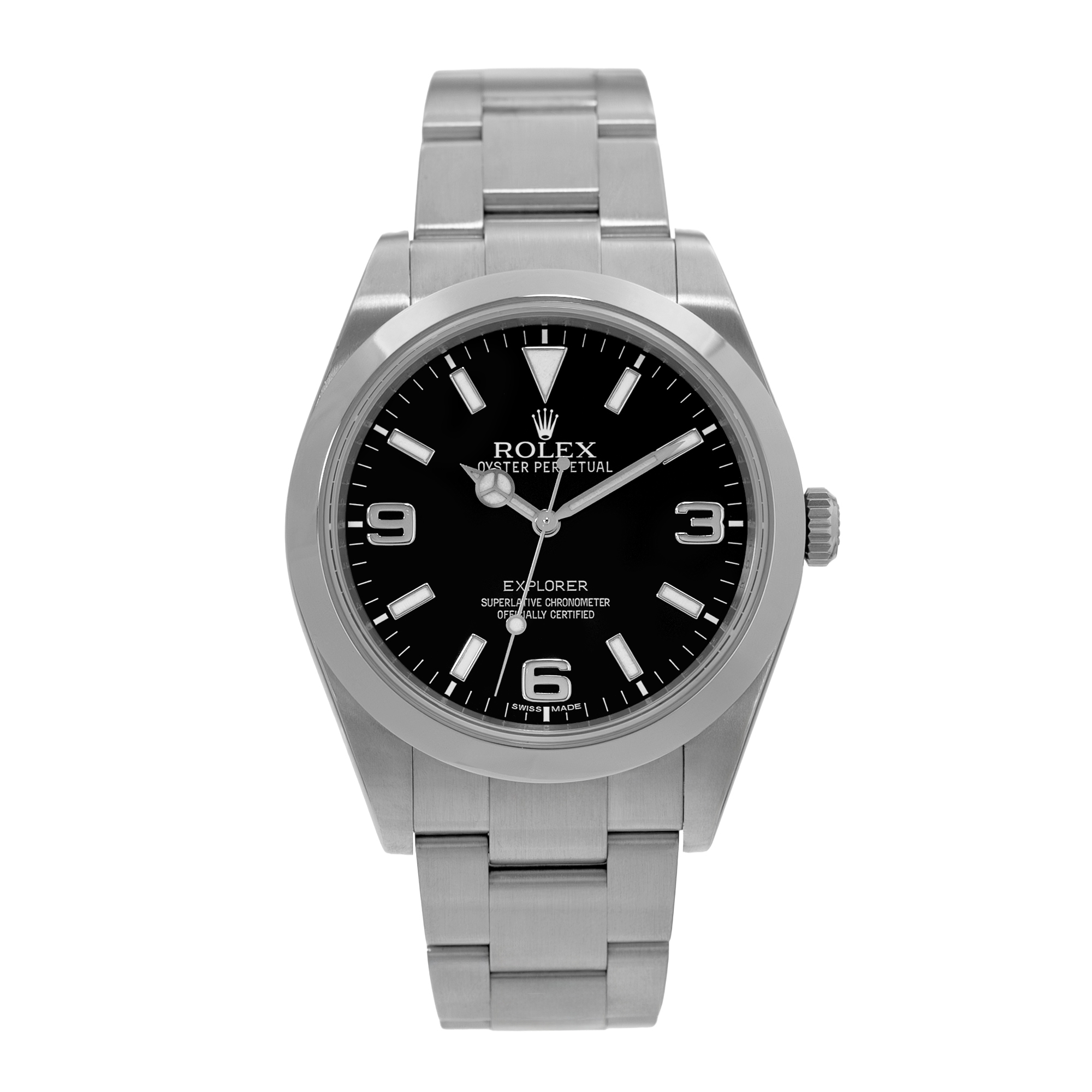 Rolex Explorer 39 214270 Black Arabic Steel Oyster Automatic Mens Watch 2018 thumbnail 2