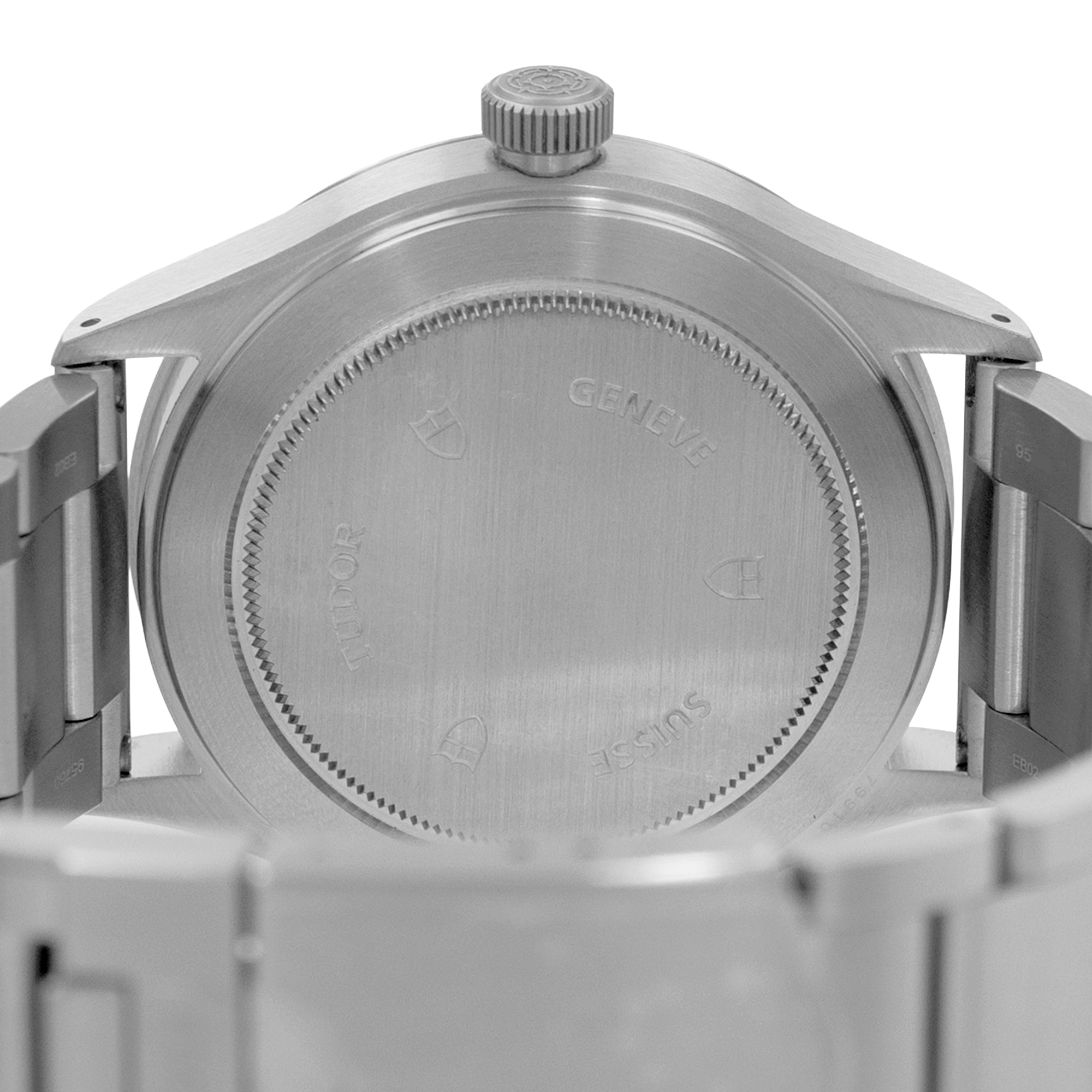 Tudor Heritage Ranger 79910 Black Arabic Steel Automatic Mens Watch 2008 thumbnail 11
