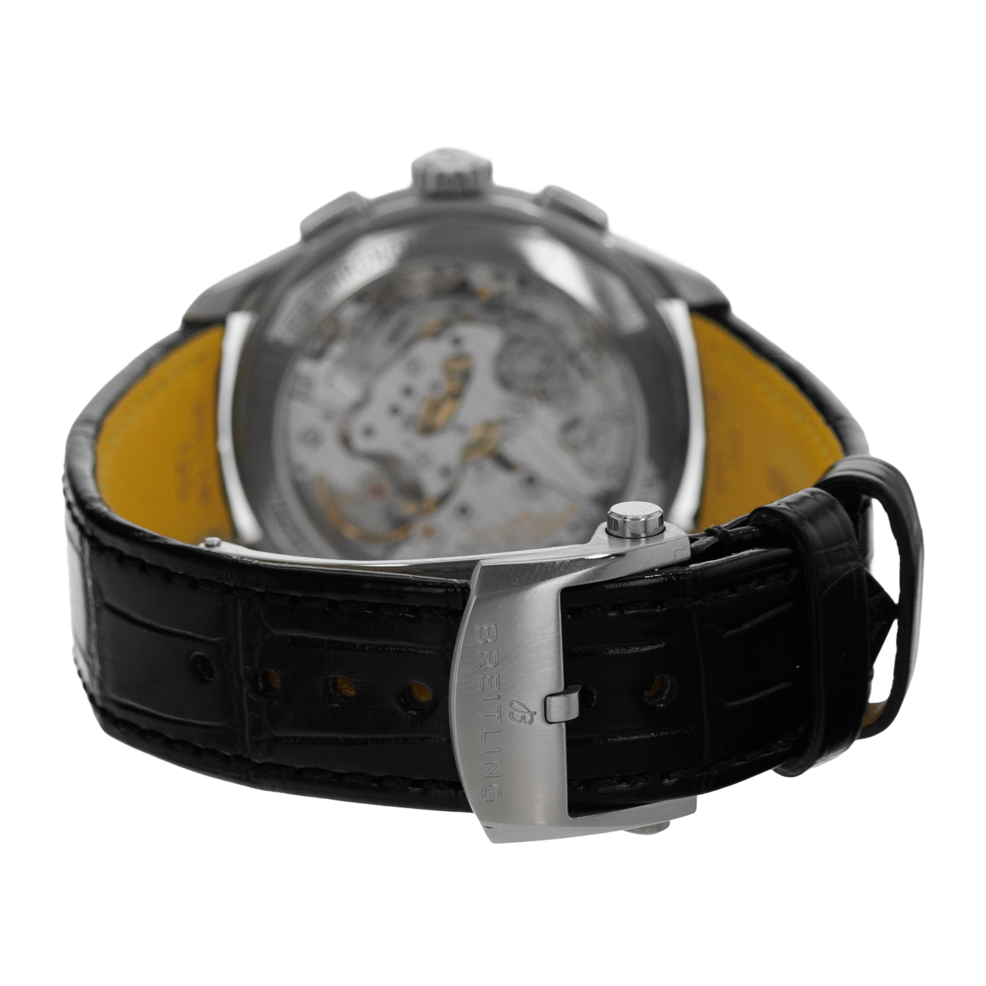 Breitling Premier B09 AB0930371G1P1 40mm Silver Steel Chronograph Mens Watch thumbnail 9