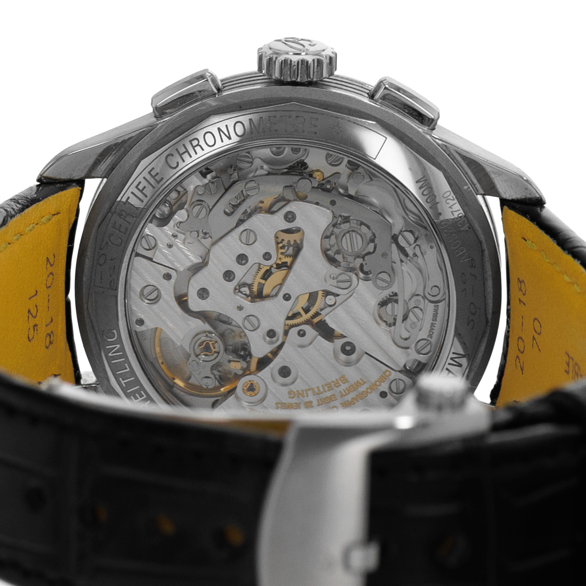 Breitling Premier B09 AB0930371G1P1 40mm Silver Steel Chronograph Mens Watch thumbnail 10