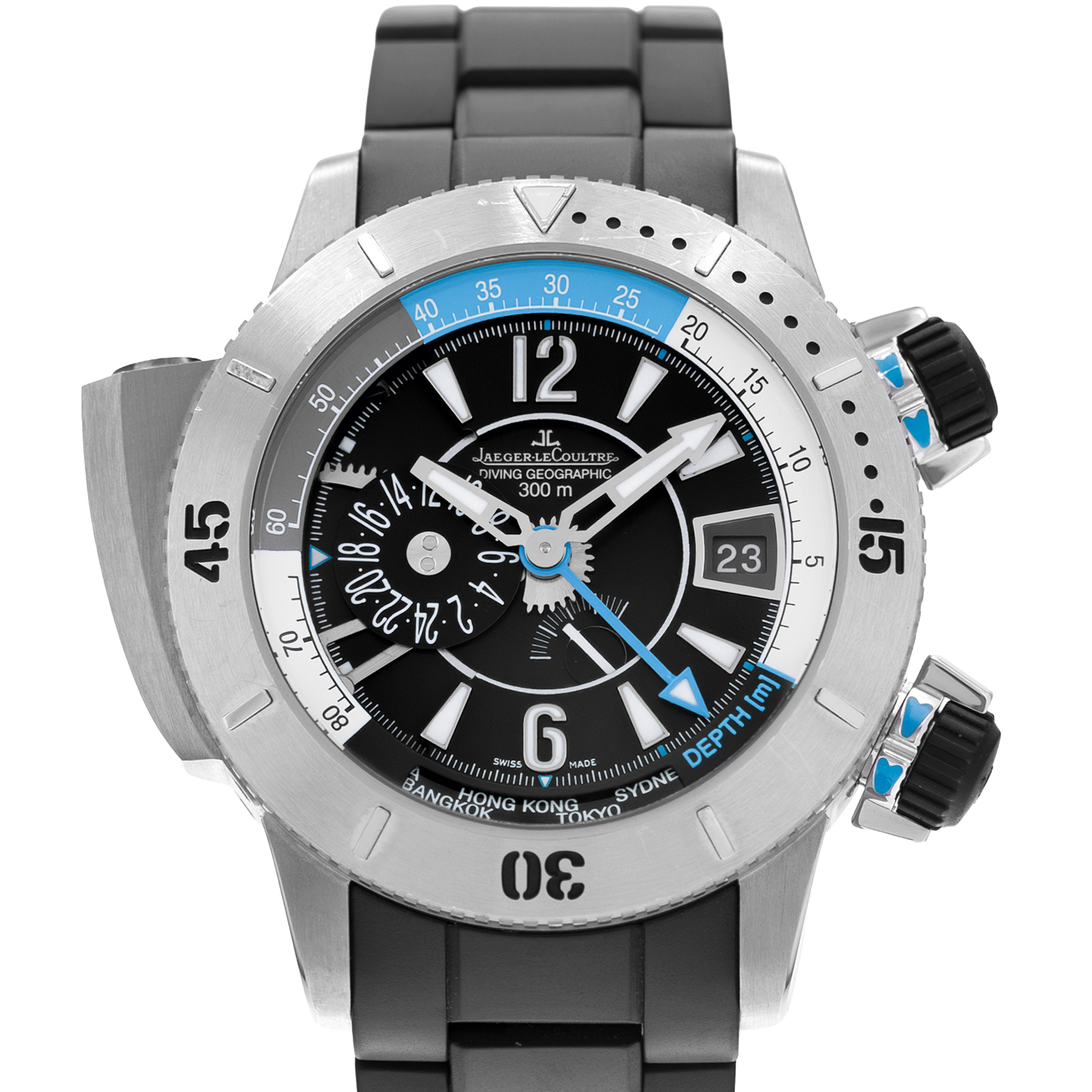 Jaeger-LeCoultre Master Compressor Diving Pro Geographic Q185T770 Mens Watch thumbnail 1