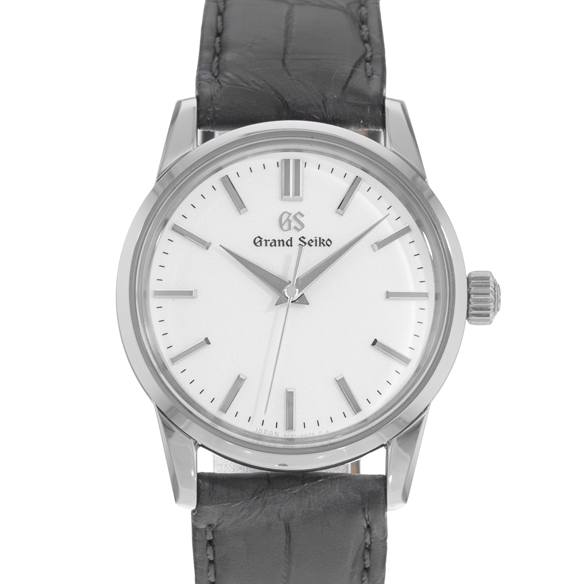 Grand Seiko Elegance SBGX347 9F61-0AR0 34mm White Steel Crocodile Quartz 2021 thumbnail 1