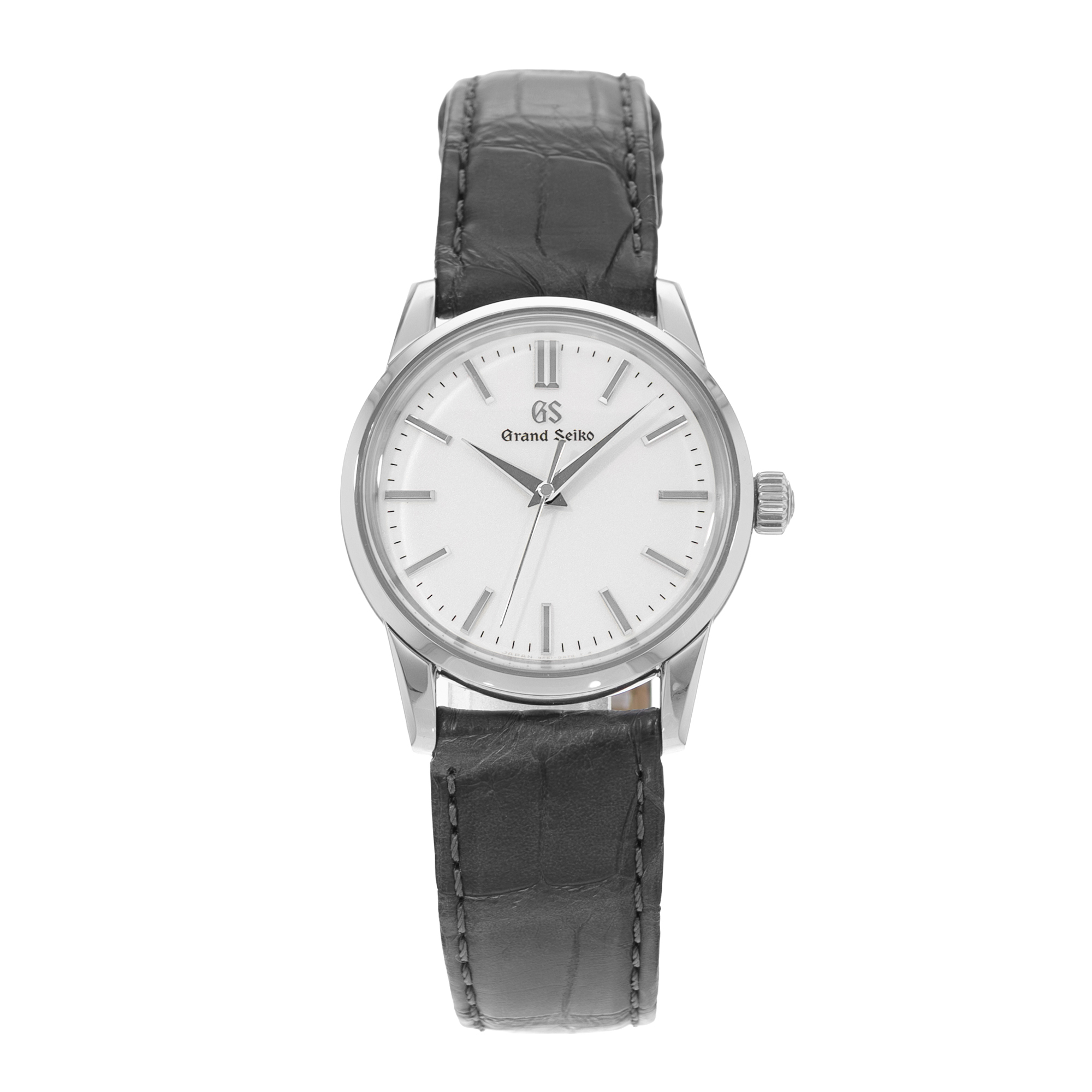 Grand Seiko Elegance SBGX347 9F61-0AR0 34mm White Steel Crocodile Quartz 2021 thumbnail 2