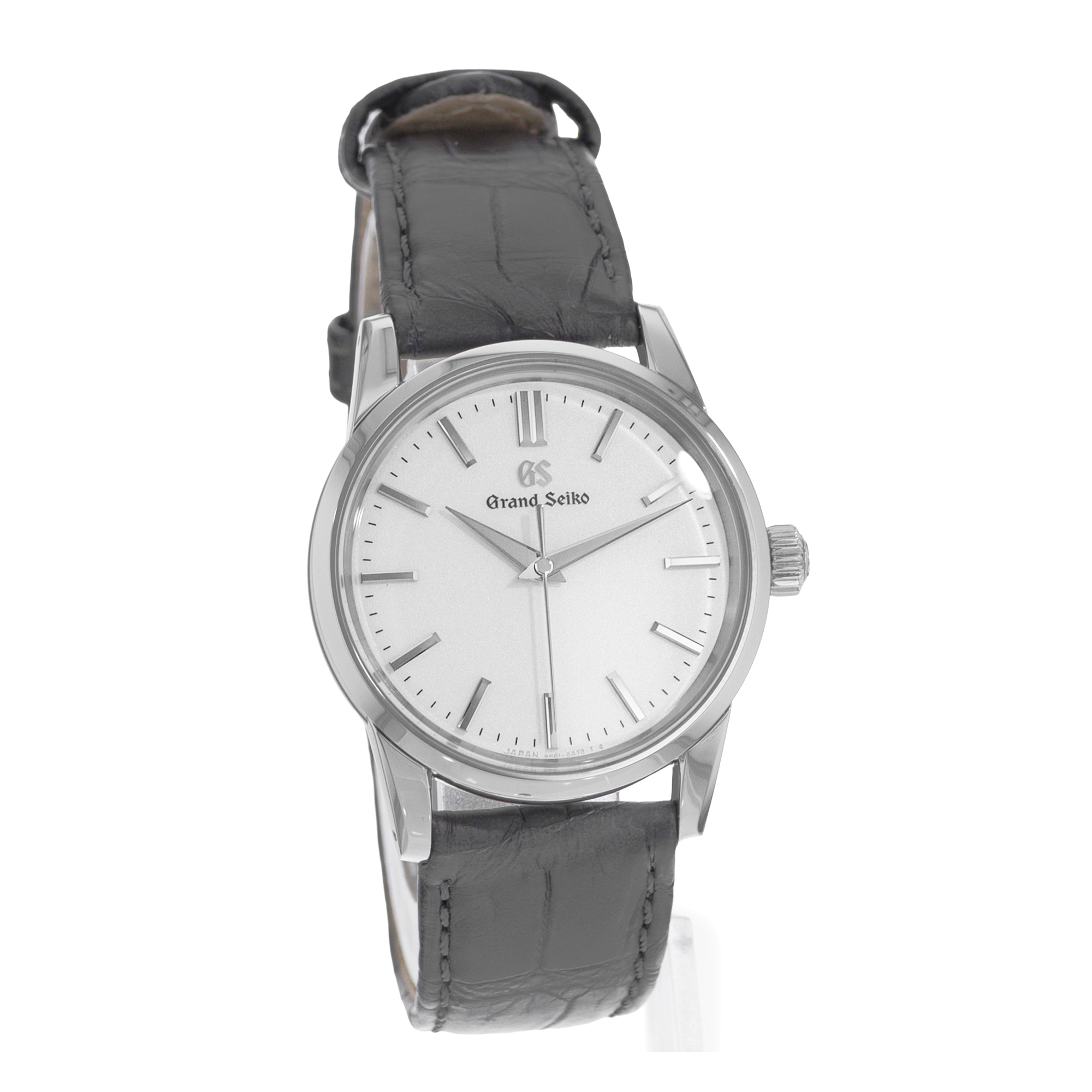 Grand Seiko Elegance SBGX347 9F61-0AR0 34mm White Steel Crocodile Quartz 2021 thumbnail 7