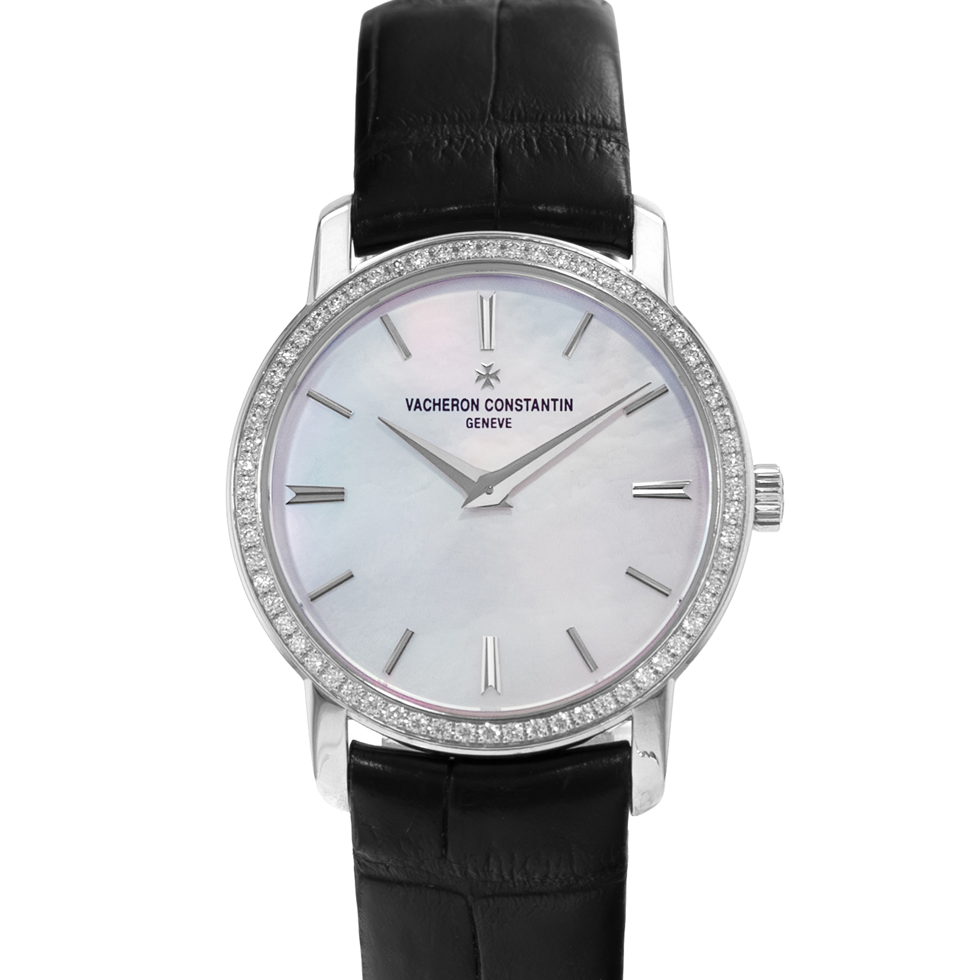 Vacheron Constantin Patrimony 25558/000G-B157 30mm Mother of Pearl White Gold thumbnail 1