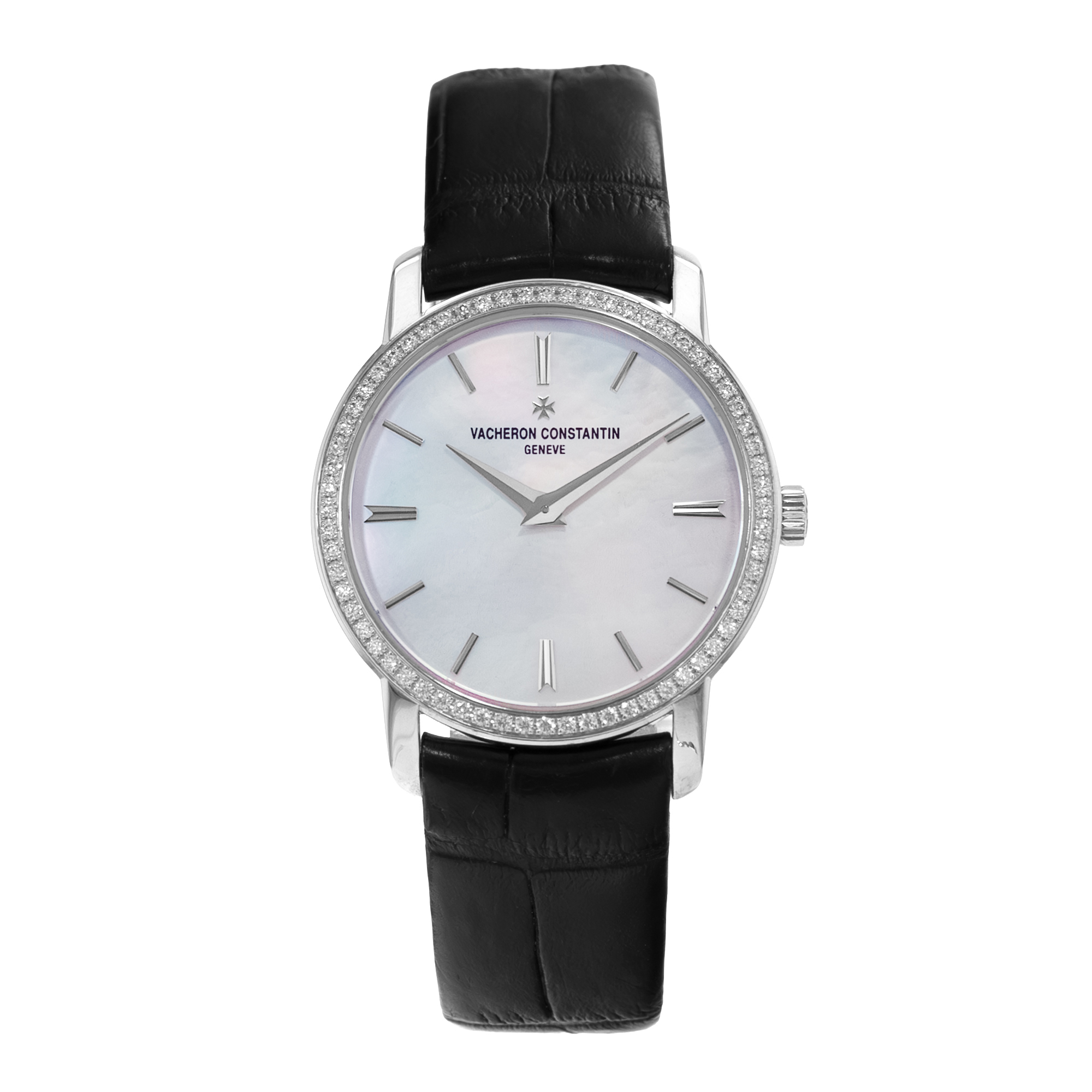 Vacheron Constantin Patrimony 25558/000G-B157 30mm Mother of Pearl White Gold thumbnail 2