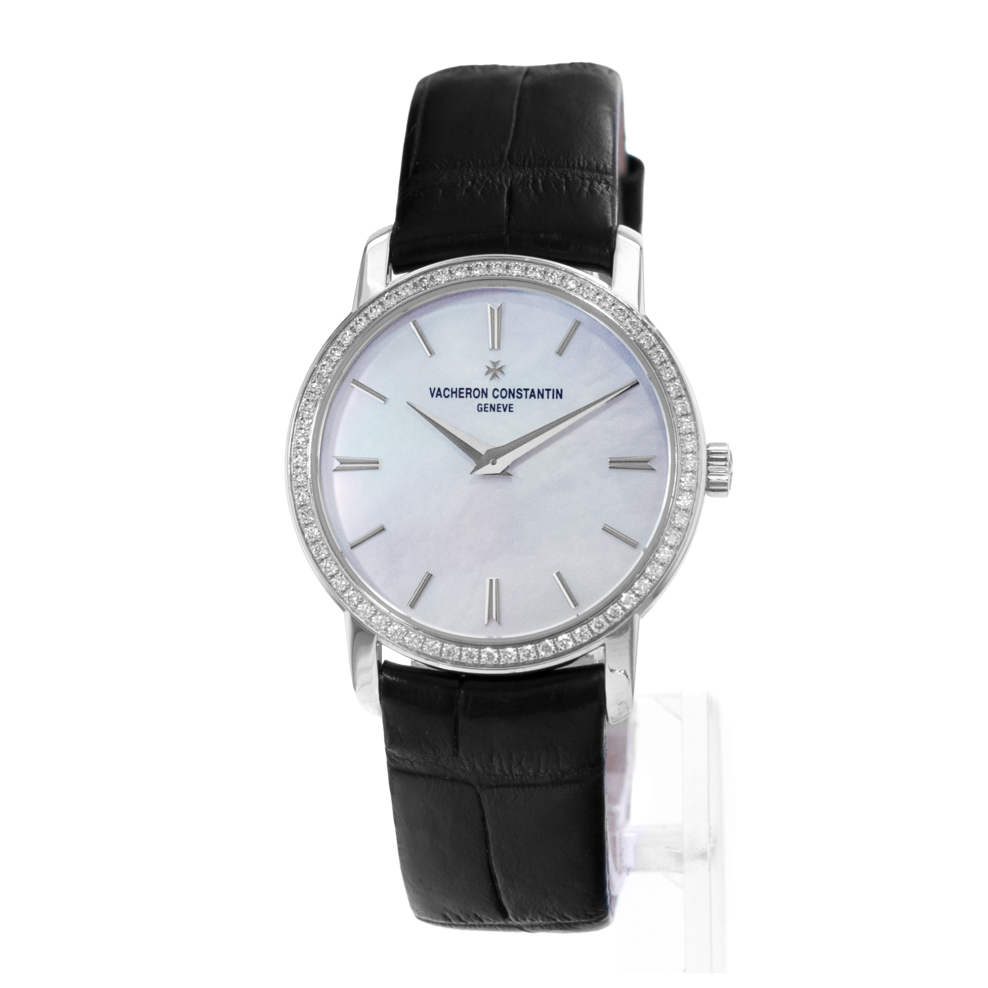Vacheron Constantin Patrimony 25558/000G-B157 30mm Mother of Pearl White Gold thumbnail 3