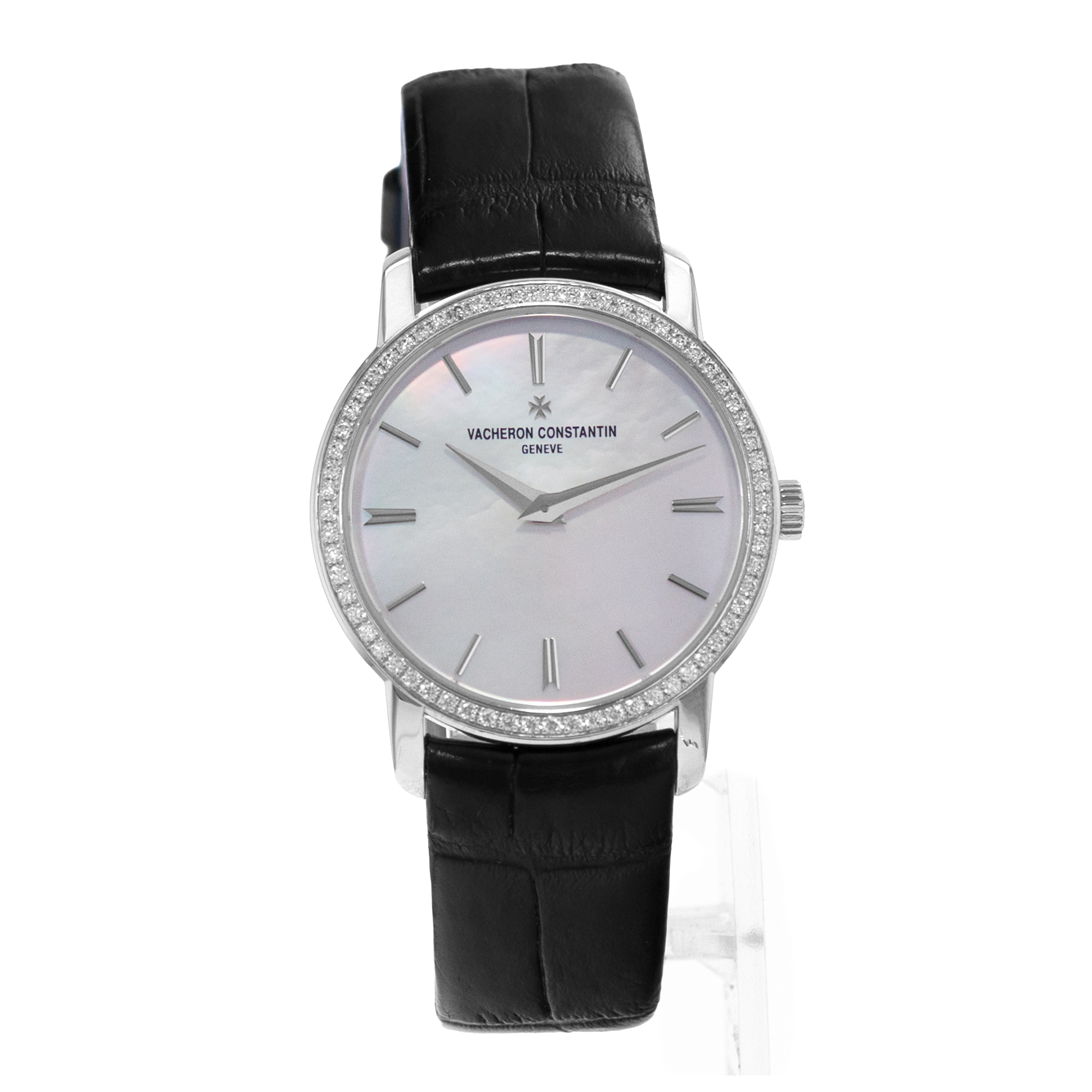 Vacheron Constantin Patrimony 25558/000G-B157 30mm Mother of Pearl White Gold thumbnail 6