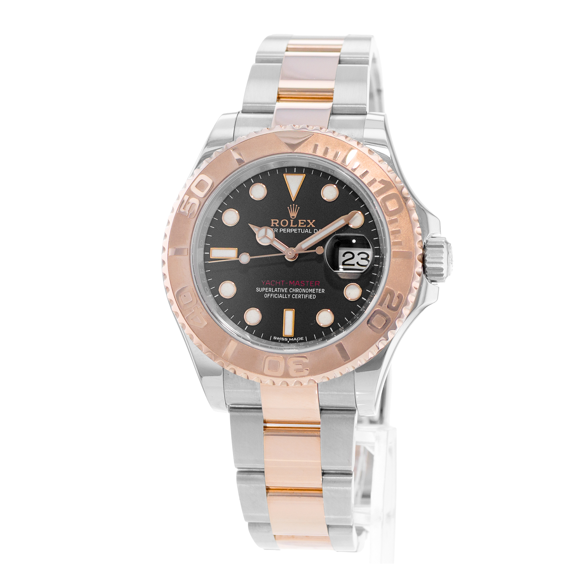 Rolex Yacht-Master 40 116621 Black Steel Rose Gold Automatic Mens Watch 2020 thumbnail 3