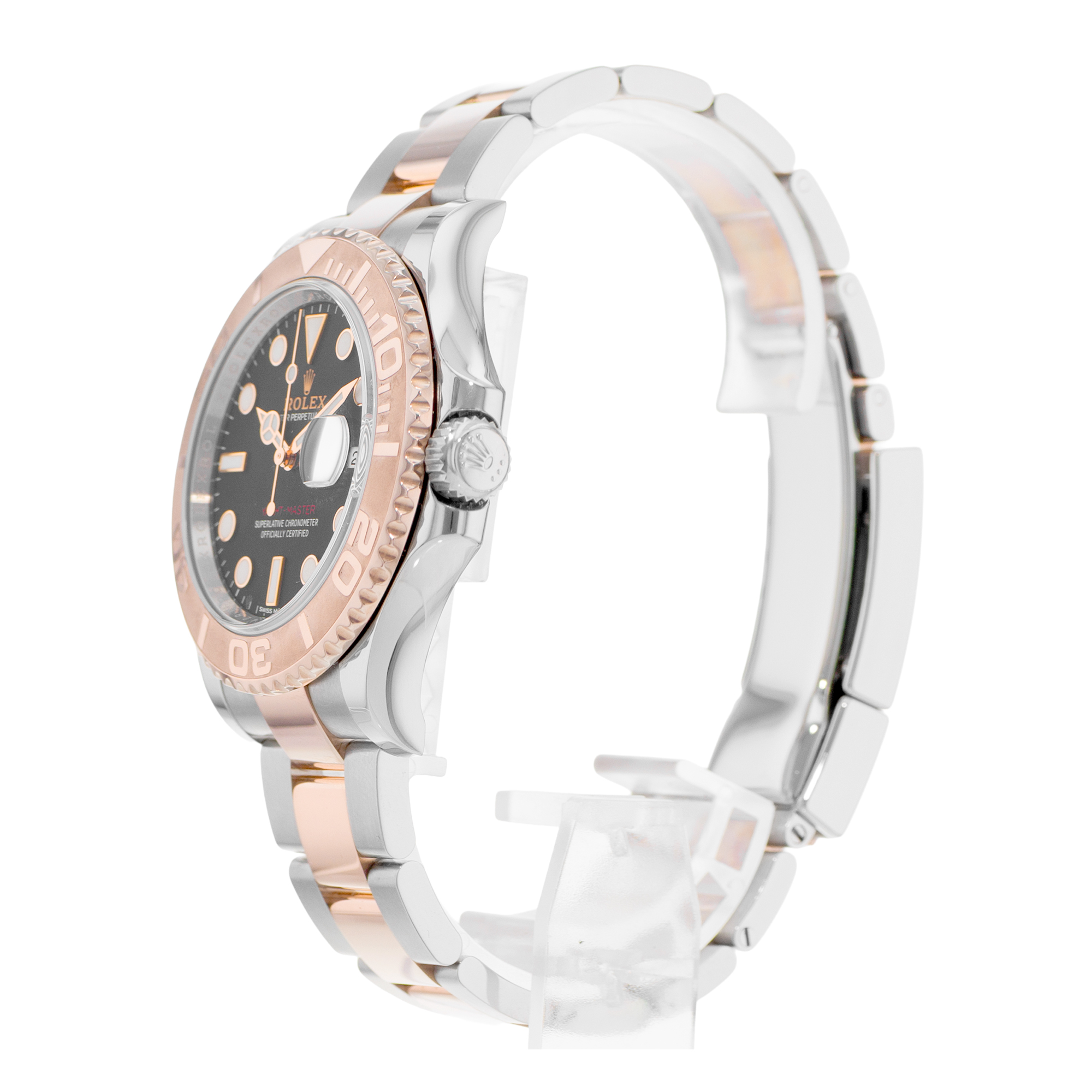 Rolex Yacht-Master 40 116621 Black Steel Rose Gold Automatic Mens Watch 2020 thumbnail 4