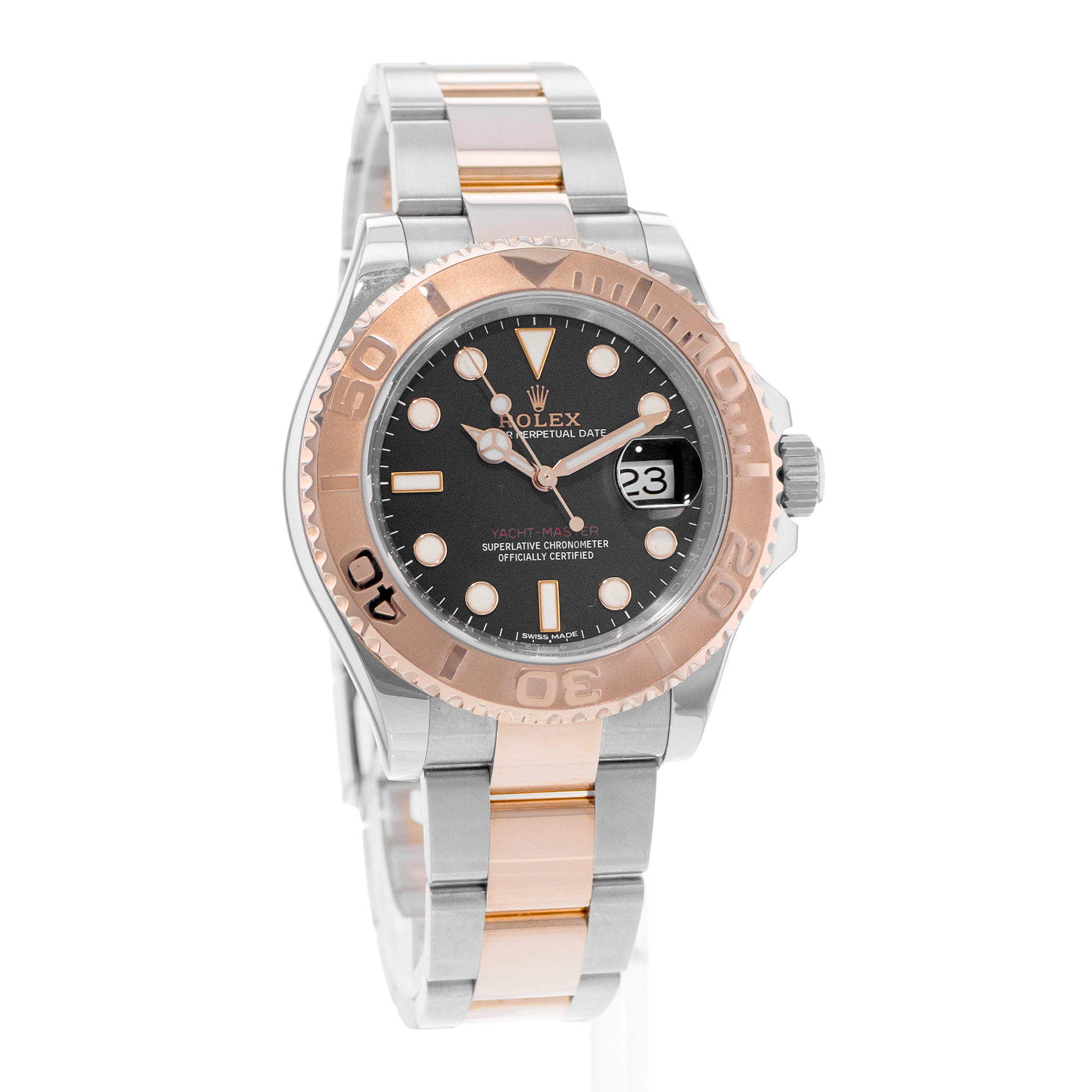 Rolex Yacht-Master 40 116621 Black Steel Rose Gold Automatic Mens Watch 2020 thumbnail 6