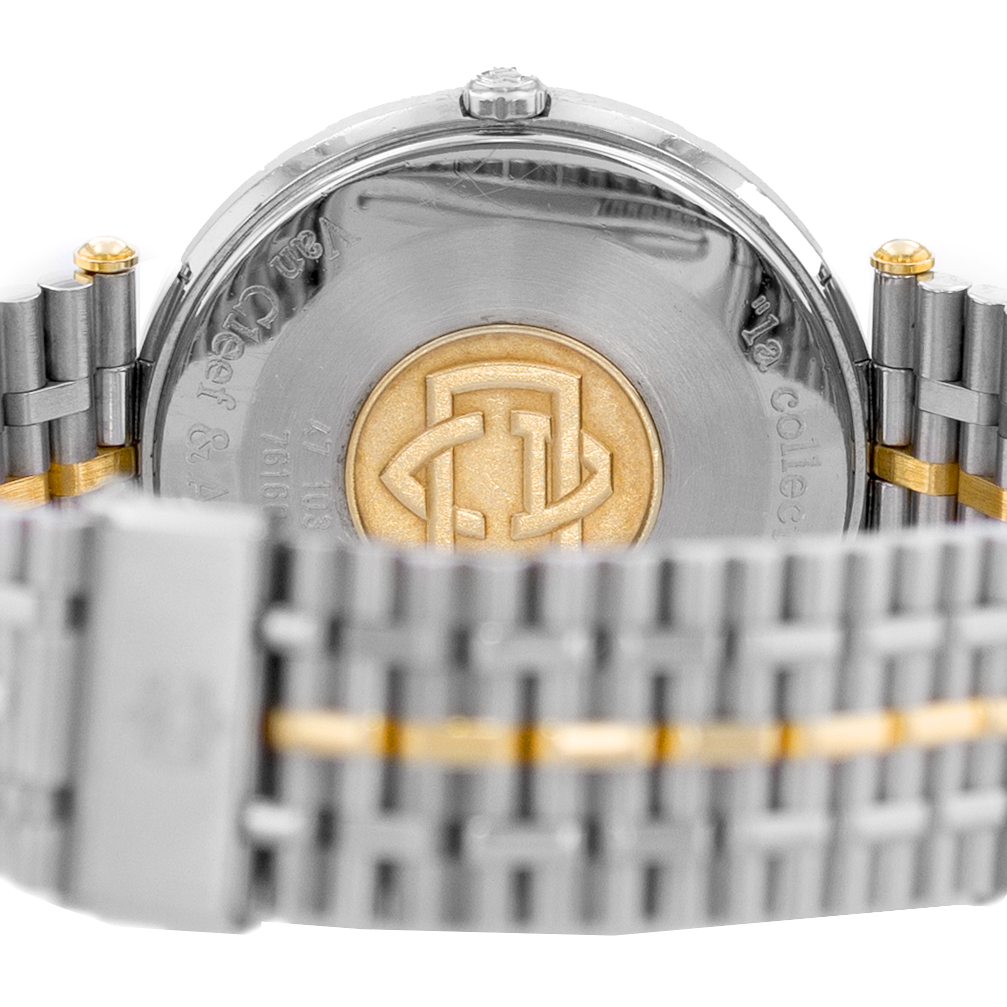 Van Cleef & Arpels Paris La Collection 47103 33mm Yellow Gold Mens Watch 2000 thumbnail 8