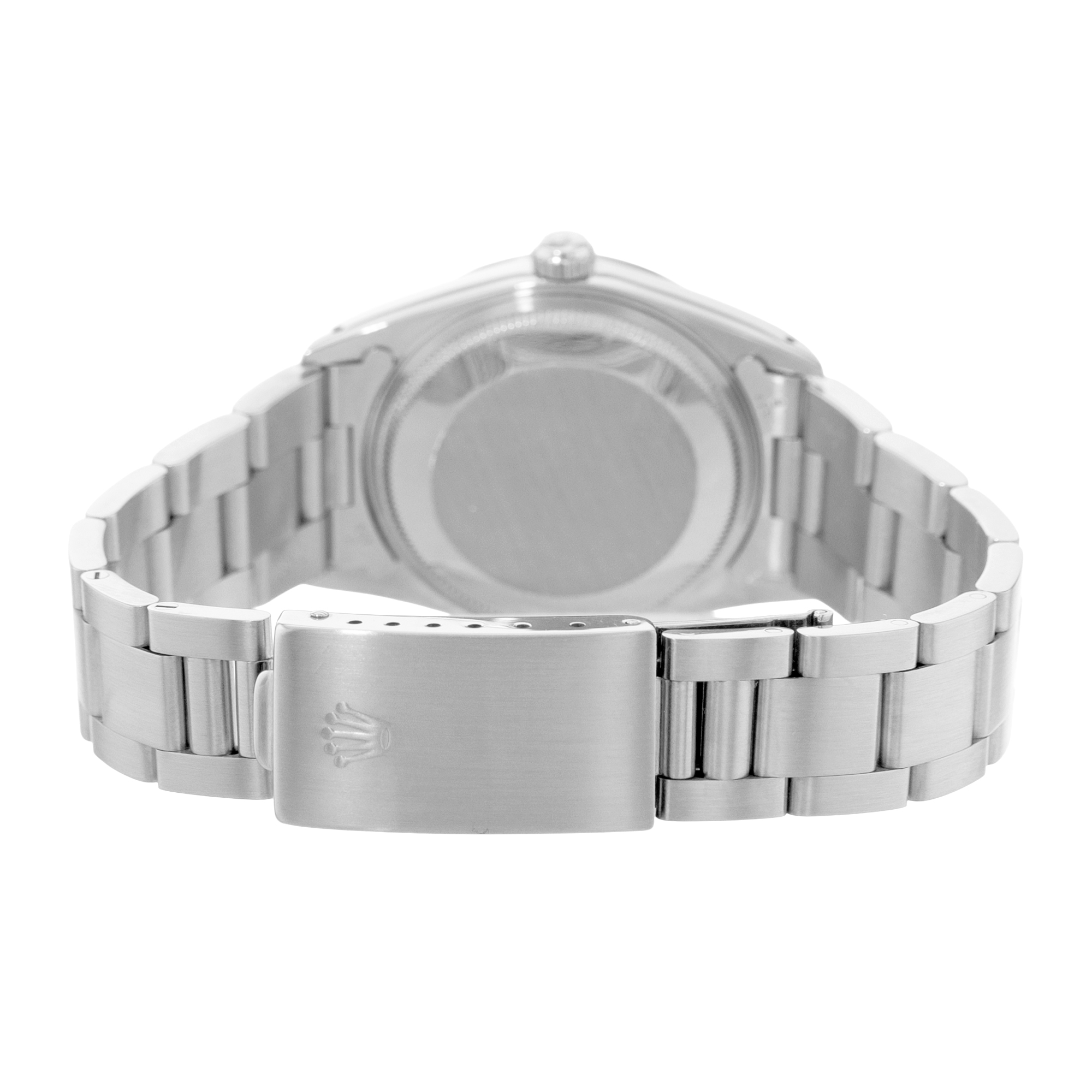 Rolex Air King 34 14000 Vintage Silver Steel Oyster Automatic Mens Watch 1991 thumbnail 8