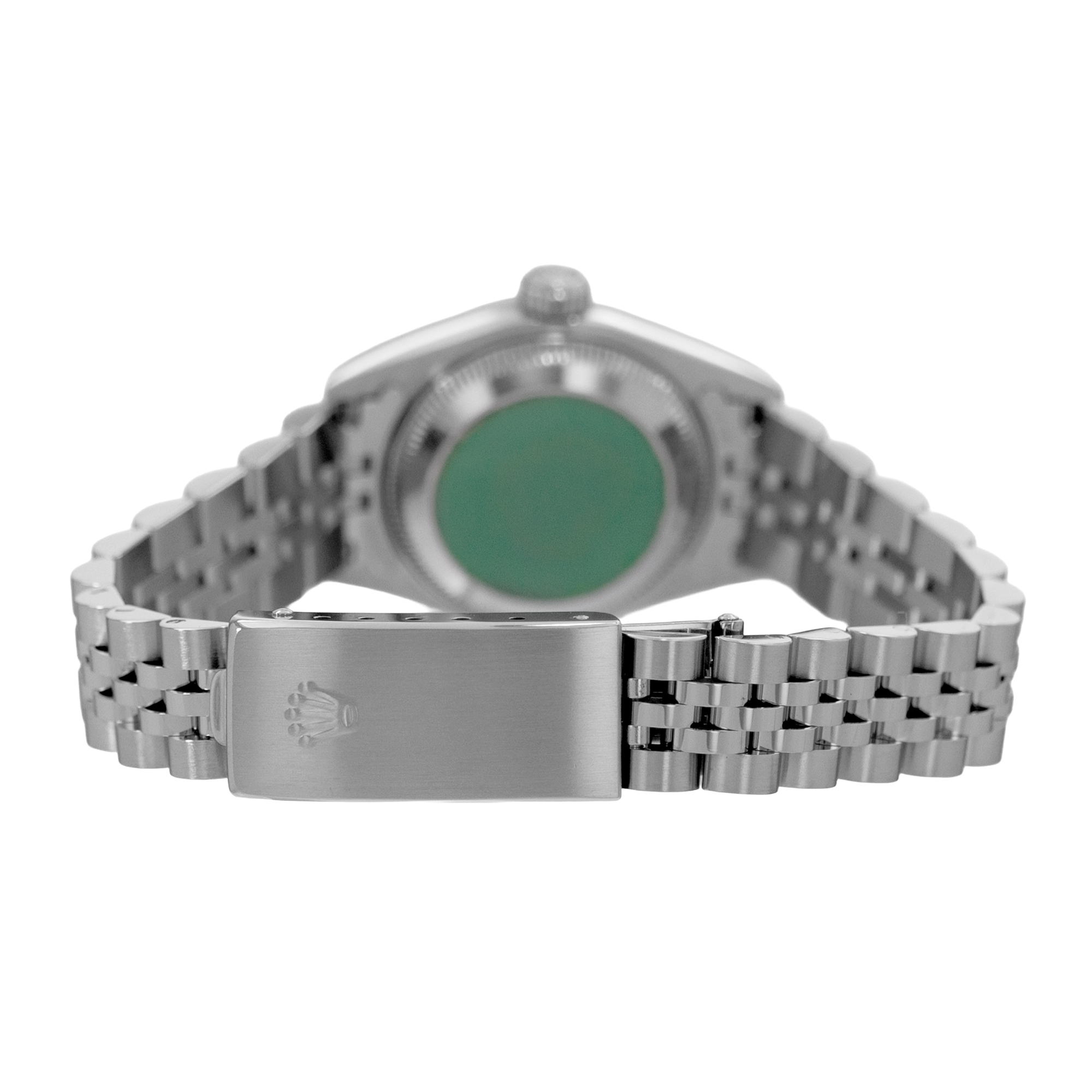 Rolex Datejust 26 79174 White Roman Steel White Gold Jubilee Ladies Watch 2000 thumbnail 8
