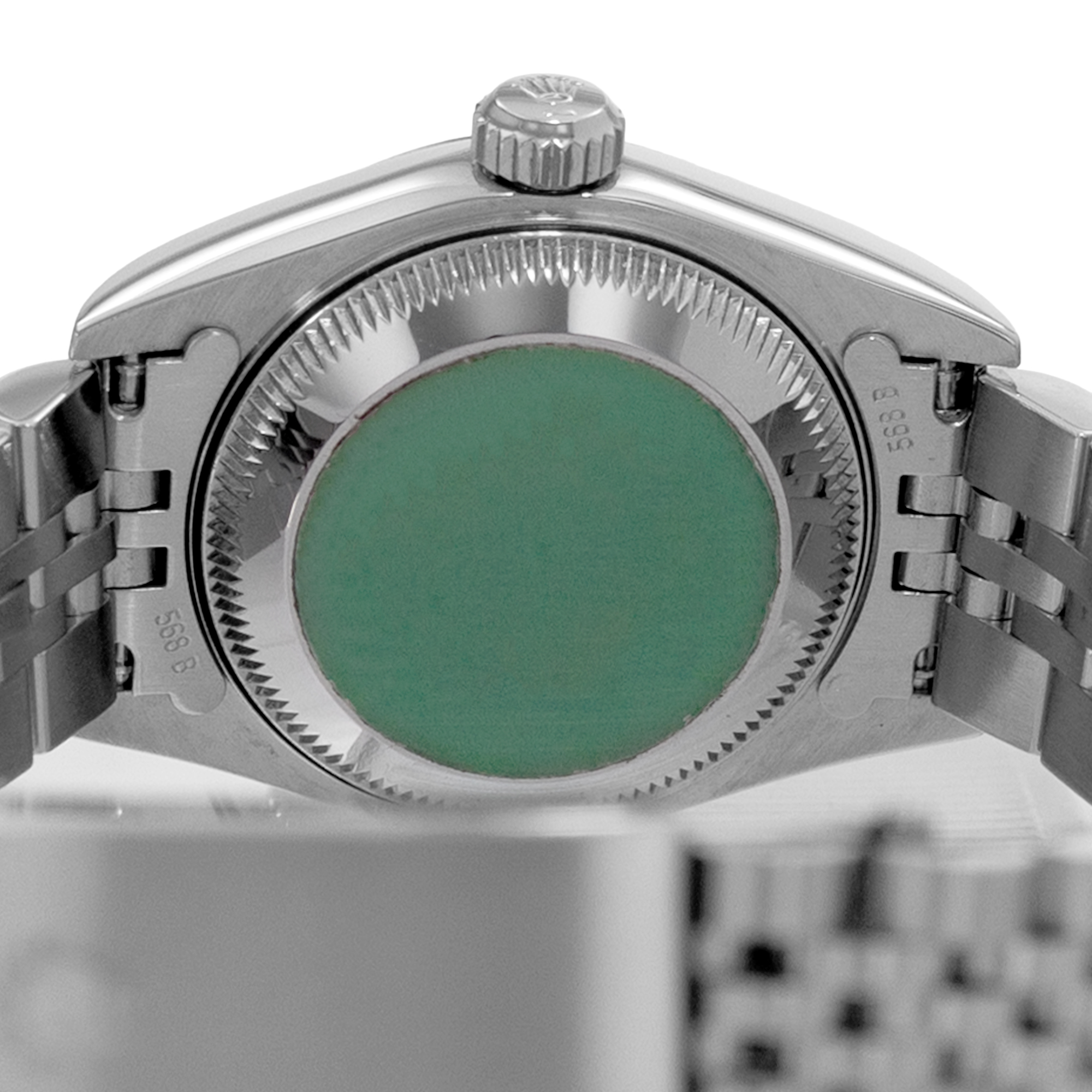 Rolex Datejust 26 79174 White Roman Steel White Gold Jubilee Ladies Watch 2000 thumbnail 9