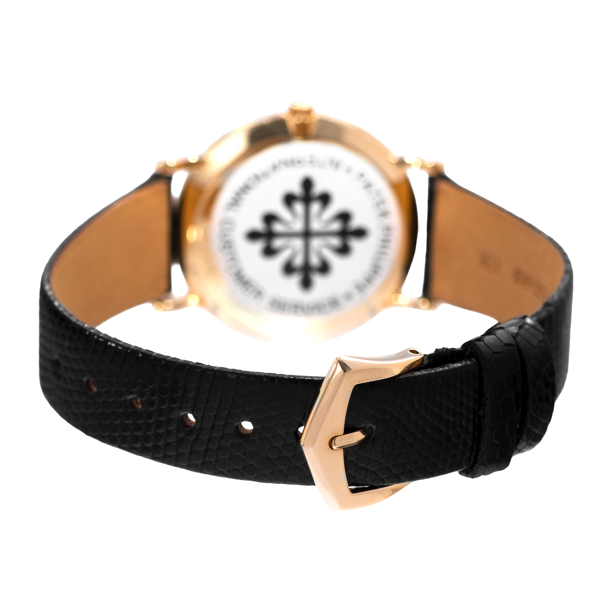 Patek Philippe Calatrava 5022J-001 33mm Roman Yellow Gold Mens Watch 2000 thumbnail 8
