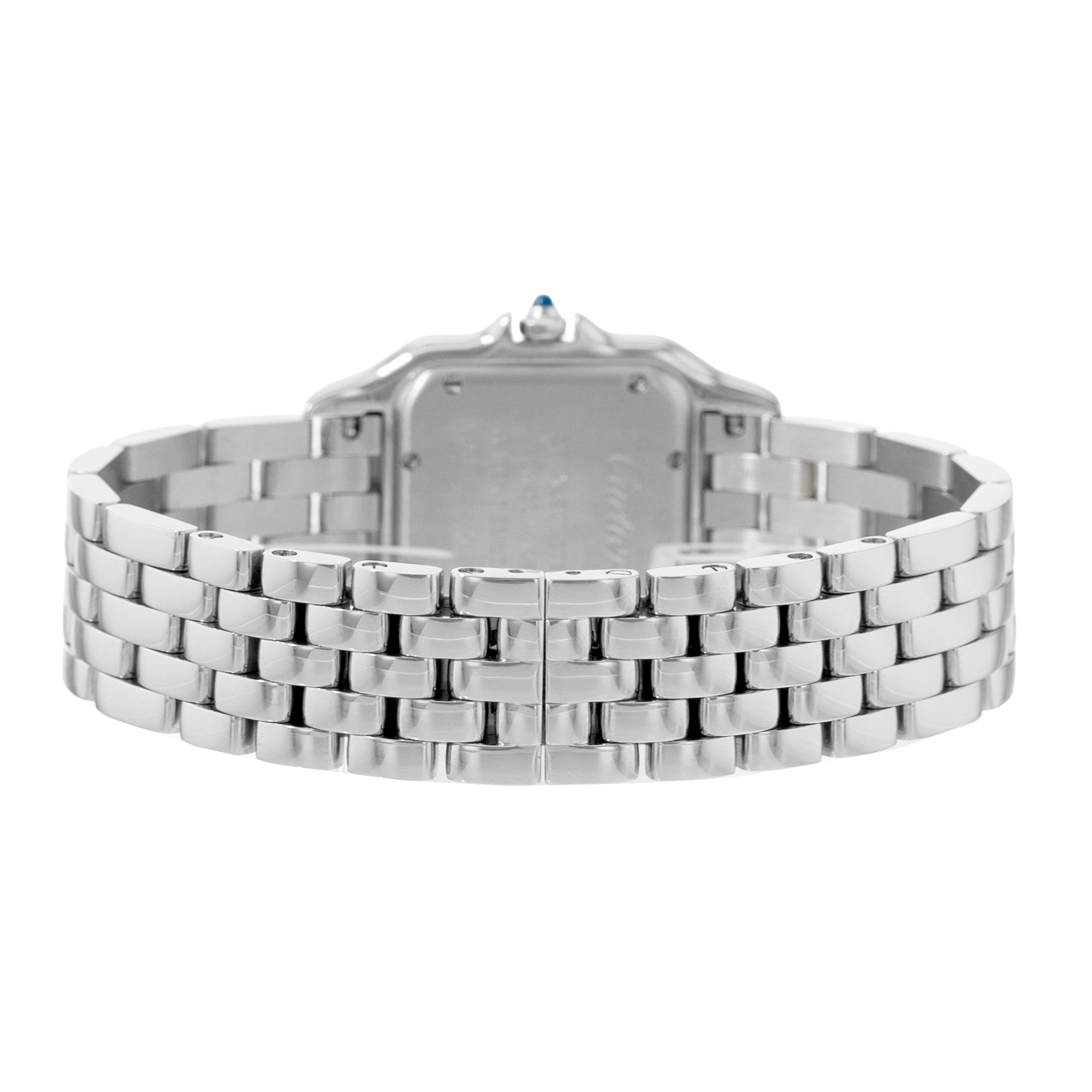 Cartier Panthere 27mm WSPN0007 4016 Silver Roman Steel Quartz Ladies Watch 2019 thumbnail 7