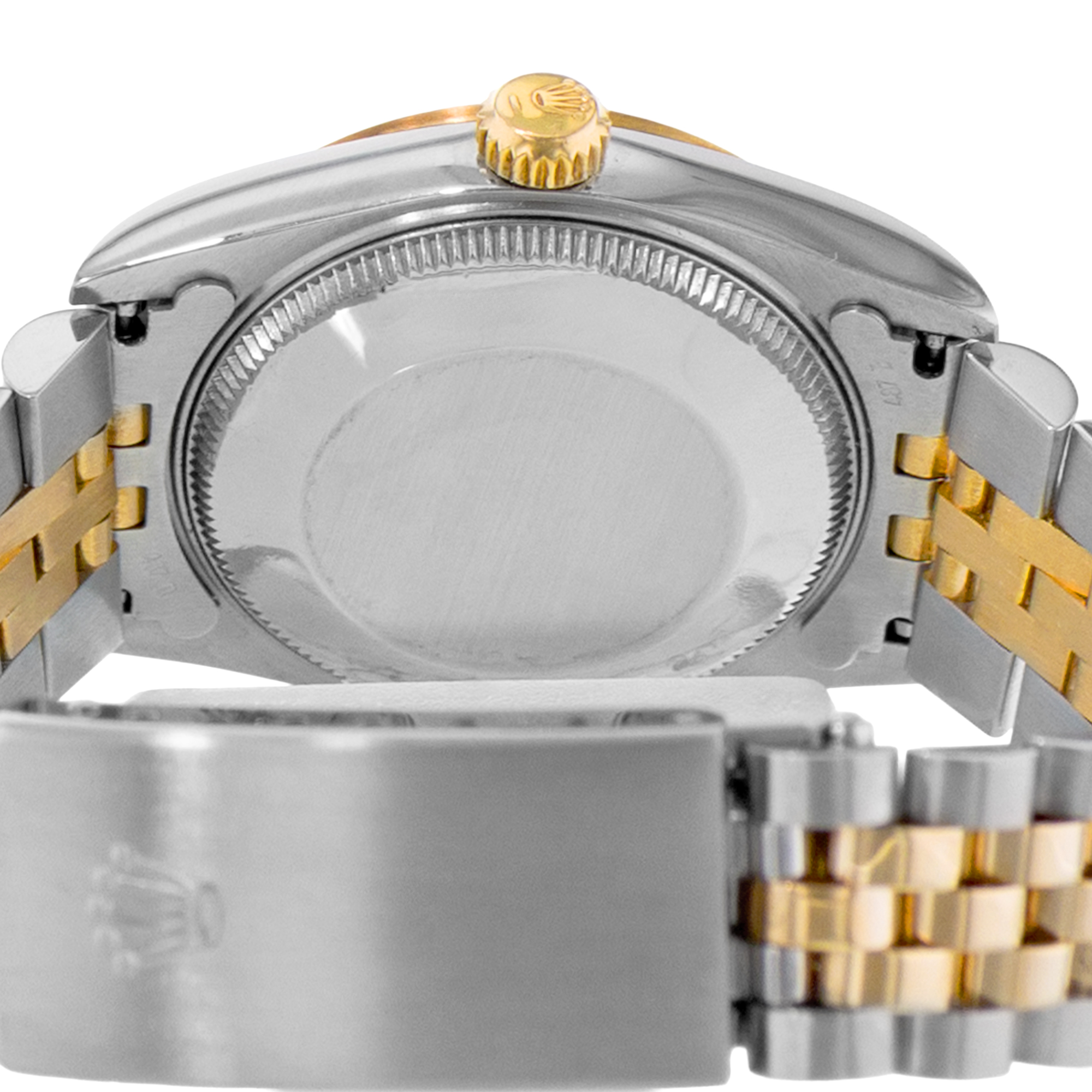 Rolex Datejust 31 68273 White Diamond Steel Yellow Gold Ladies Watch 1994 thumbnail 8