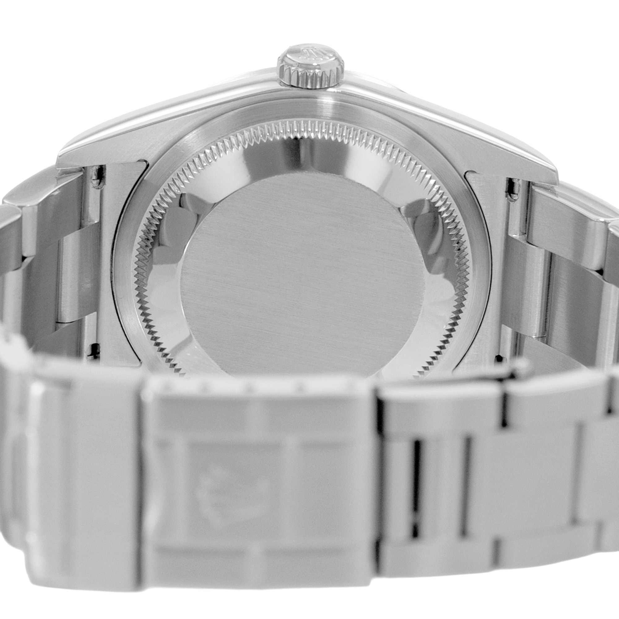 Rolex Explorer 36 114270 Black Arabic Steel Smooth Oyster Mens Watch 2006 thumbnail 9