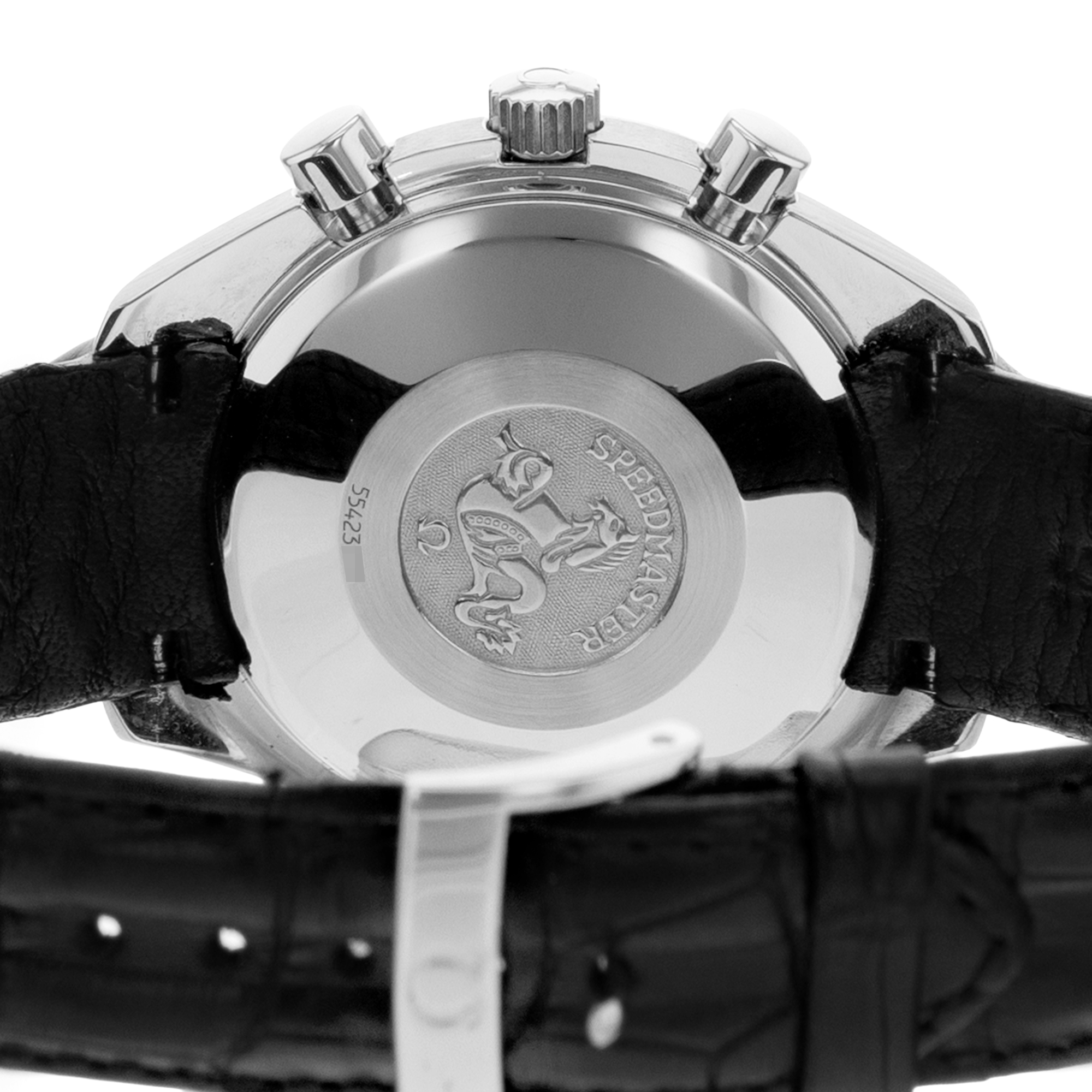 Omega Speedmaster Day Date 3520.50.00 39mm Black Index Steel Mens Watch 1999 thumbnail 9