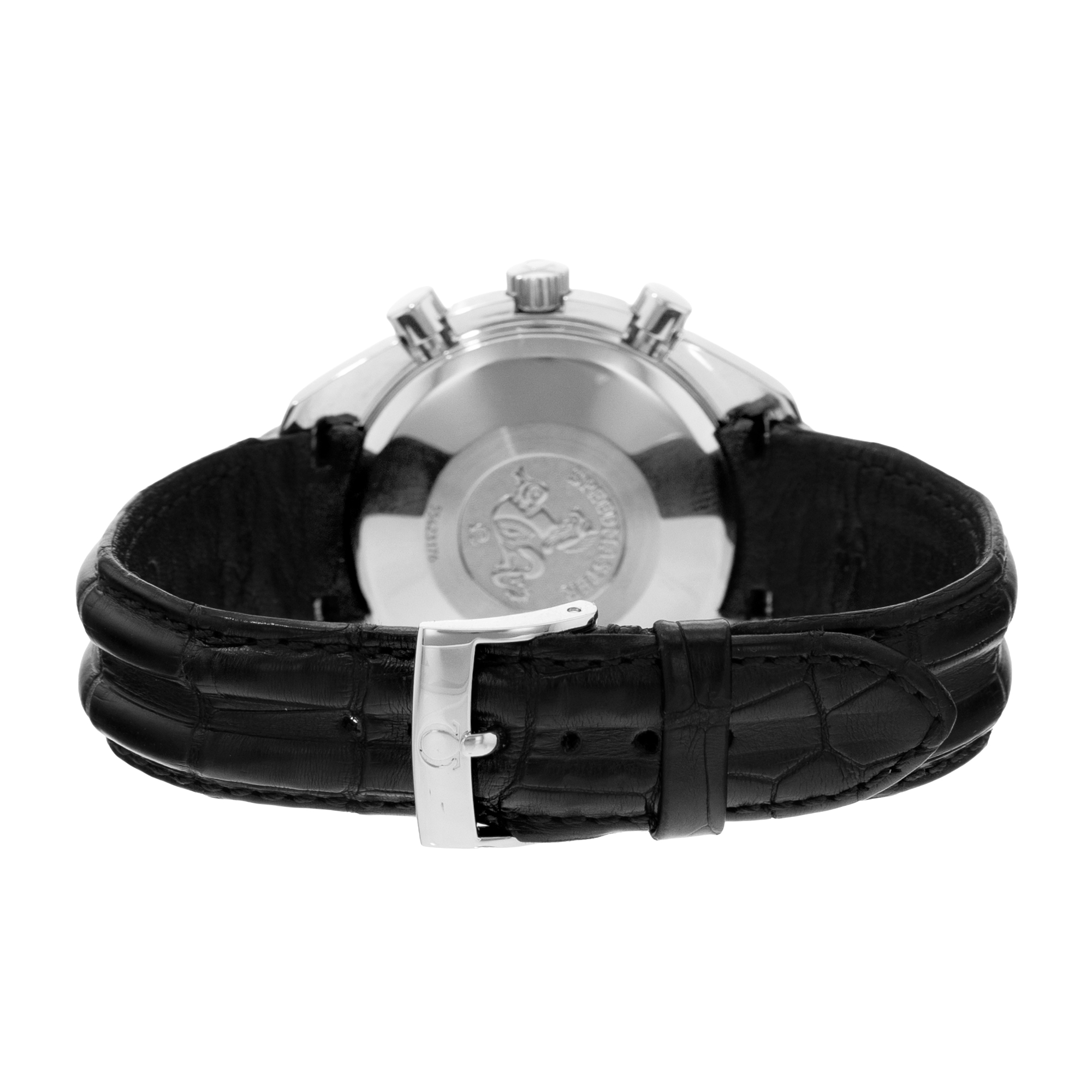 Omega Speedmaster Day Date 3520.50.00 39mm Black Index Steel Mens Watch 1999 thumbnail 8