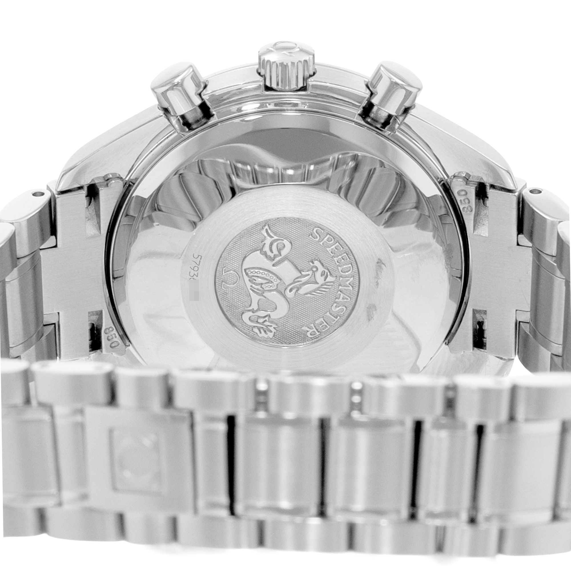 Omega Speedmaster Day Date 3520.50.00 39mm Black Dial Steel Mens Watch Card 2014 thumbnail 9