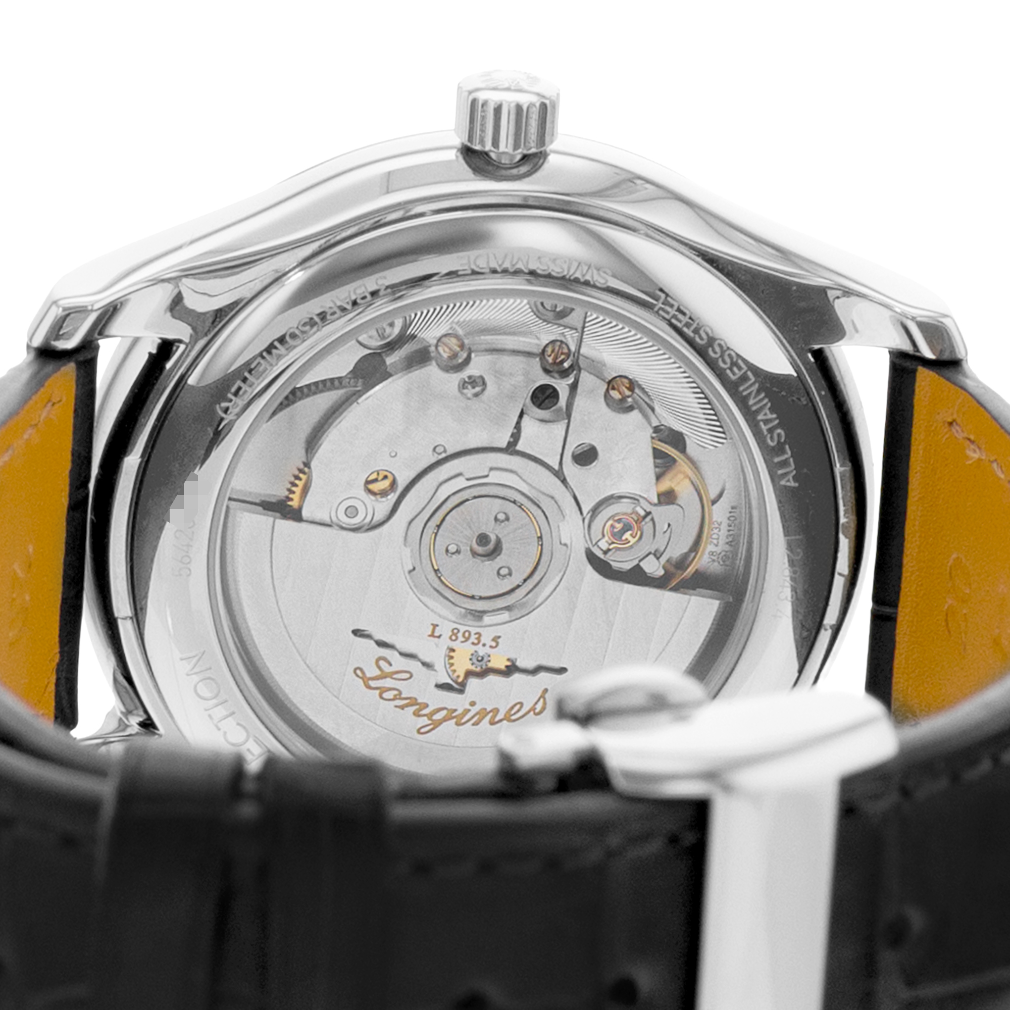 Longines Master Collection L2.843.4.93.2 38mm Pink Arabic Steel Mens Watch 2024 thumbnail 9