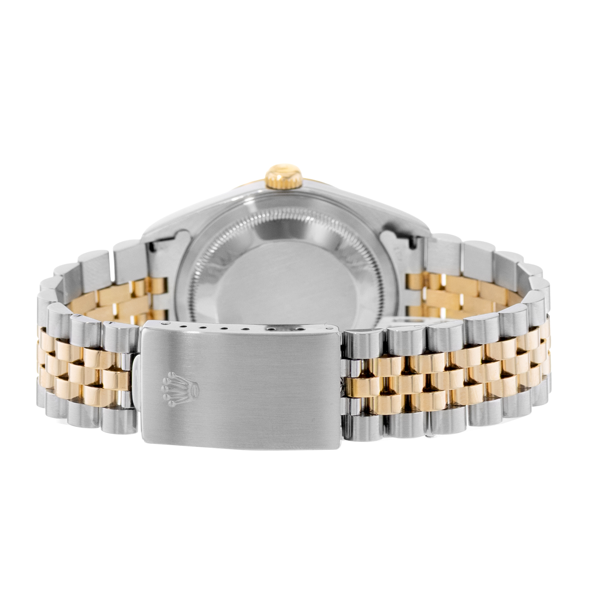 Rolex Datejust 36 16233 Grey Patina Index Steel Yellow Gold Mens Watch 1997 thumbnail 8