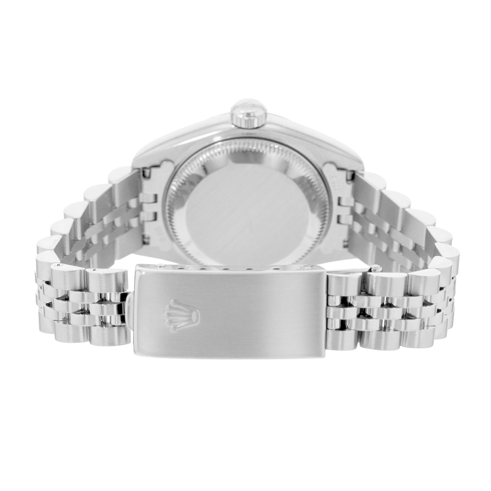 Rolex Datejust 26 79174 Pink Diamond Steel White Gold Jubilee Ladies Watch 2000 thumbnail 7