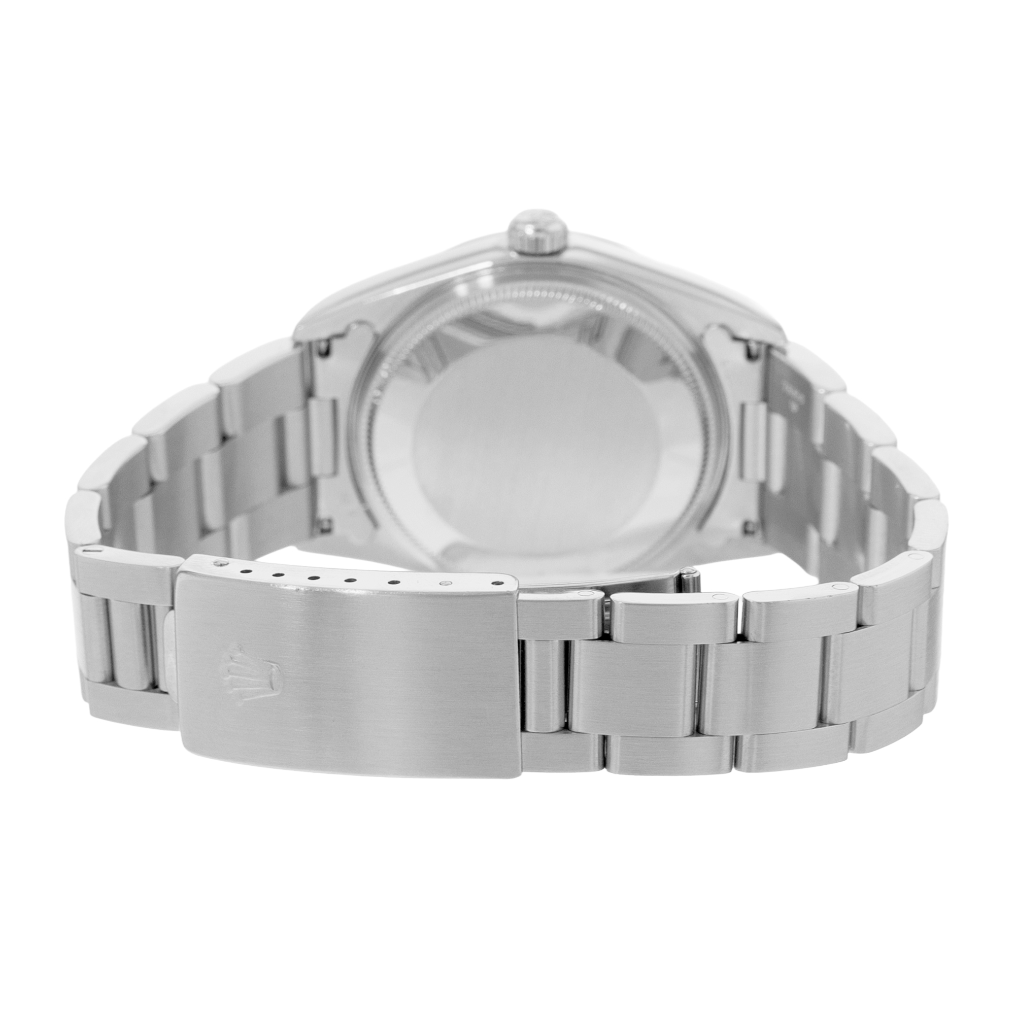 Rolex Air King 34 14000 Black Index Smooth Steel Oyster Mens Watch Papers 2000 thumbnail 8