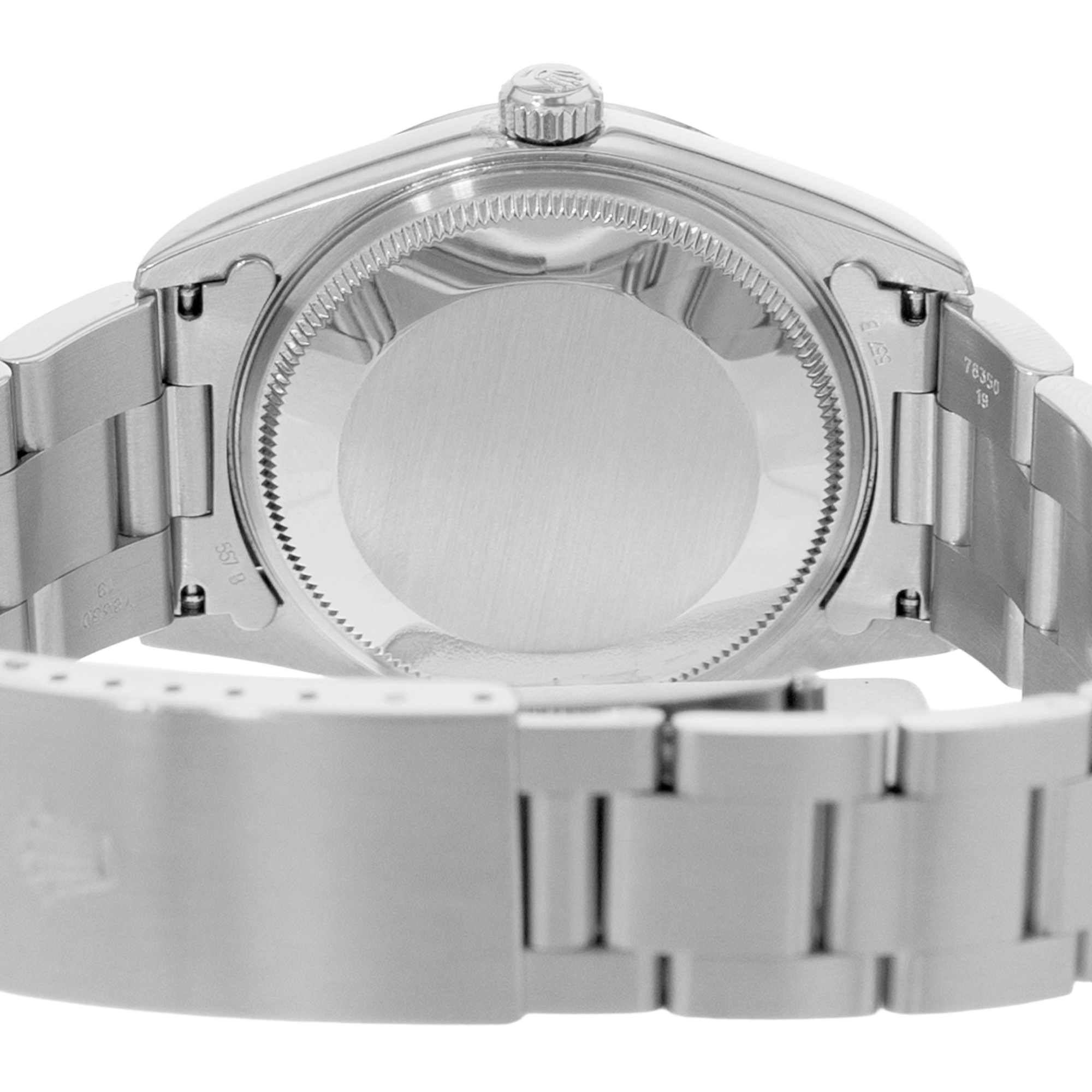 Rolex Air King 34 14000 Black Index Smooth Steel Oyster Mens Watch Papers 2000 thumbnail 9