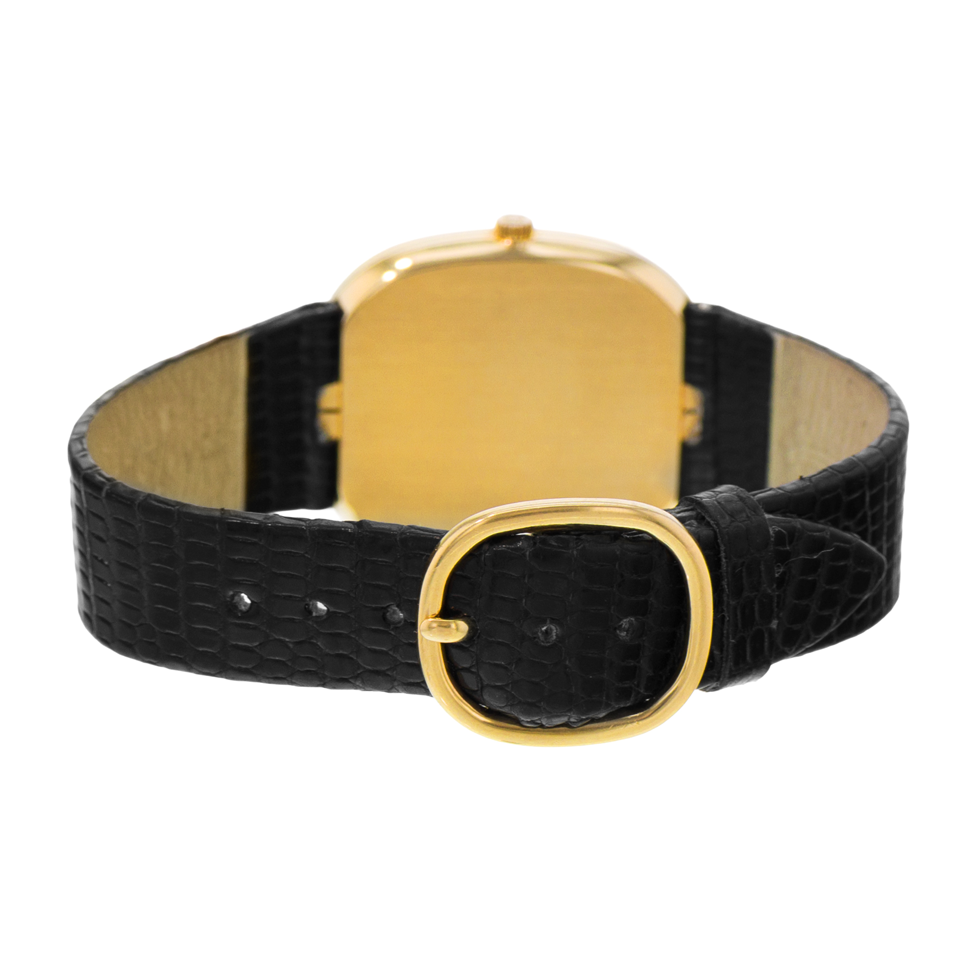 Patek Philippe Golden Ellipse 3838/1 31mm Vintage Yellow Gold Quartz Mens Watch thumbnail 7
