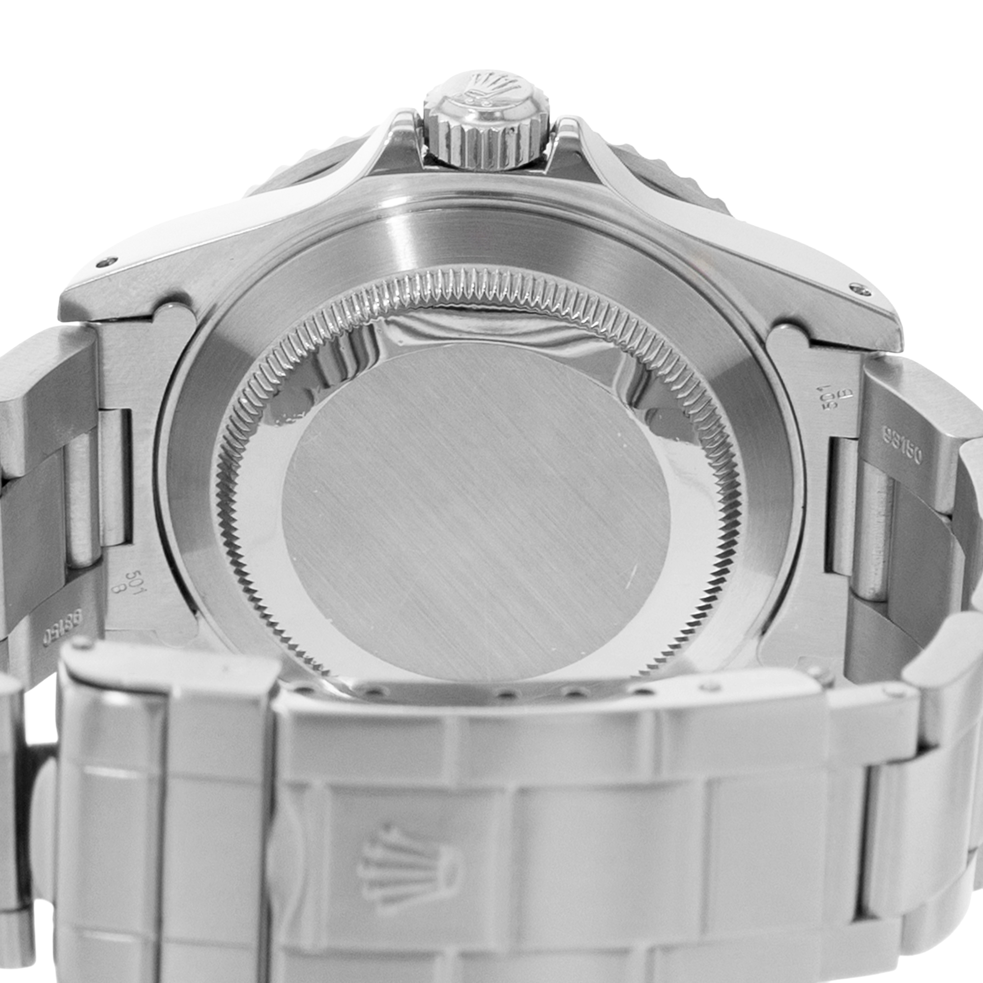 Rolex Submariner Date 16610 40mm Black Diver Steel Oyster Mens Watch 1996 thumbnail 8