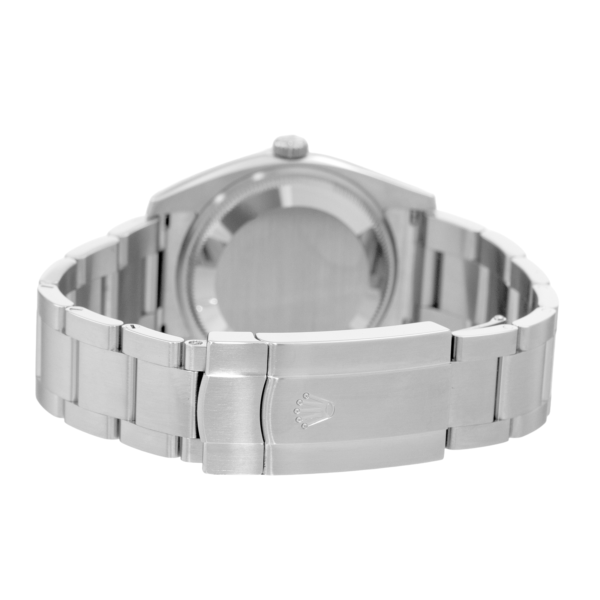 Rolex Oyster Perpetual 34 114200 White Grape Dial Steel Mens Watch Card 2018 thumbnail 8