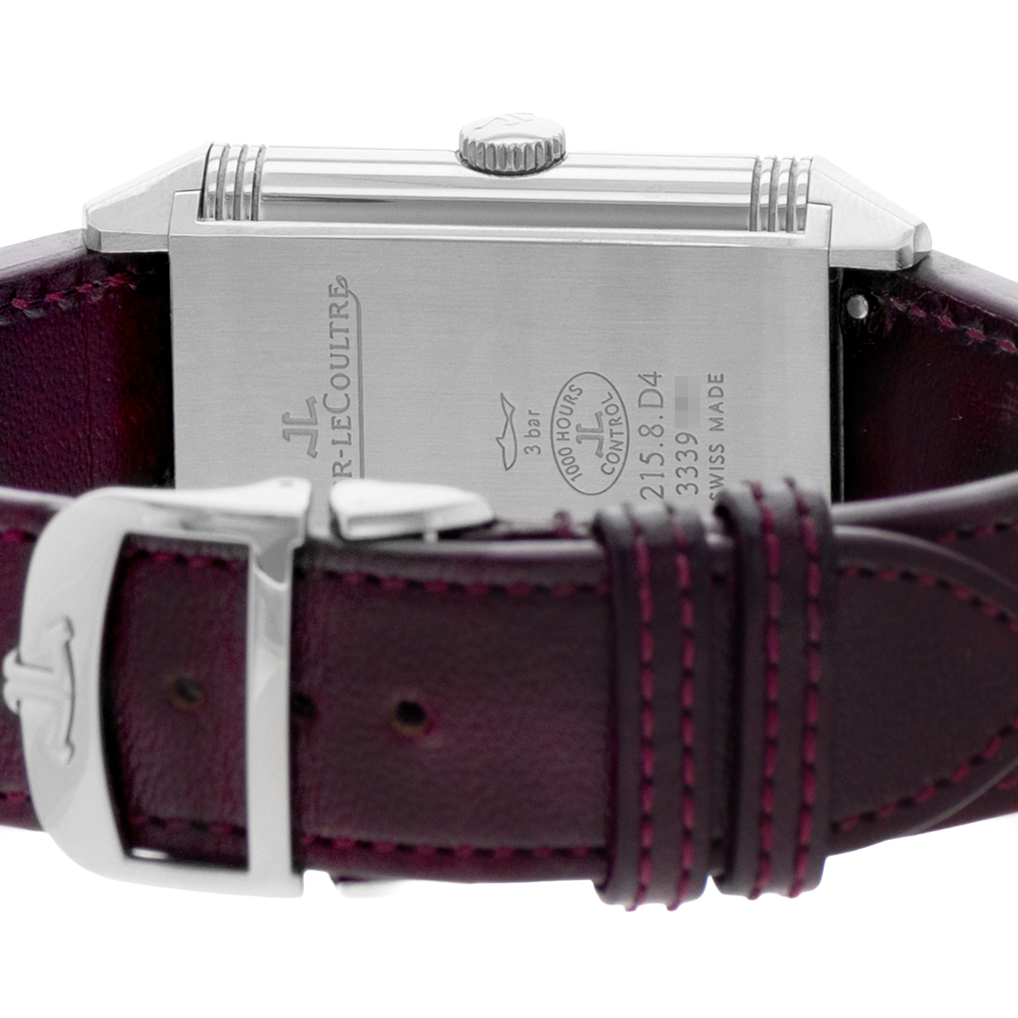 Jaeger-LeCoultre Reverso Classic Duoface Q3848422 47mm Steel Leather Papers 2018 thumbnail 10
