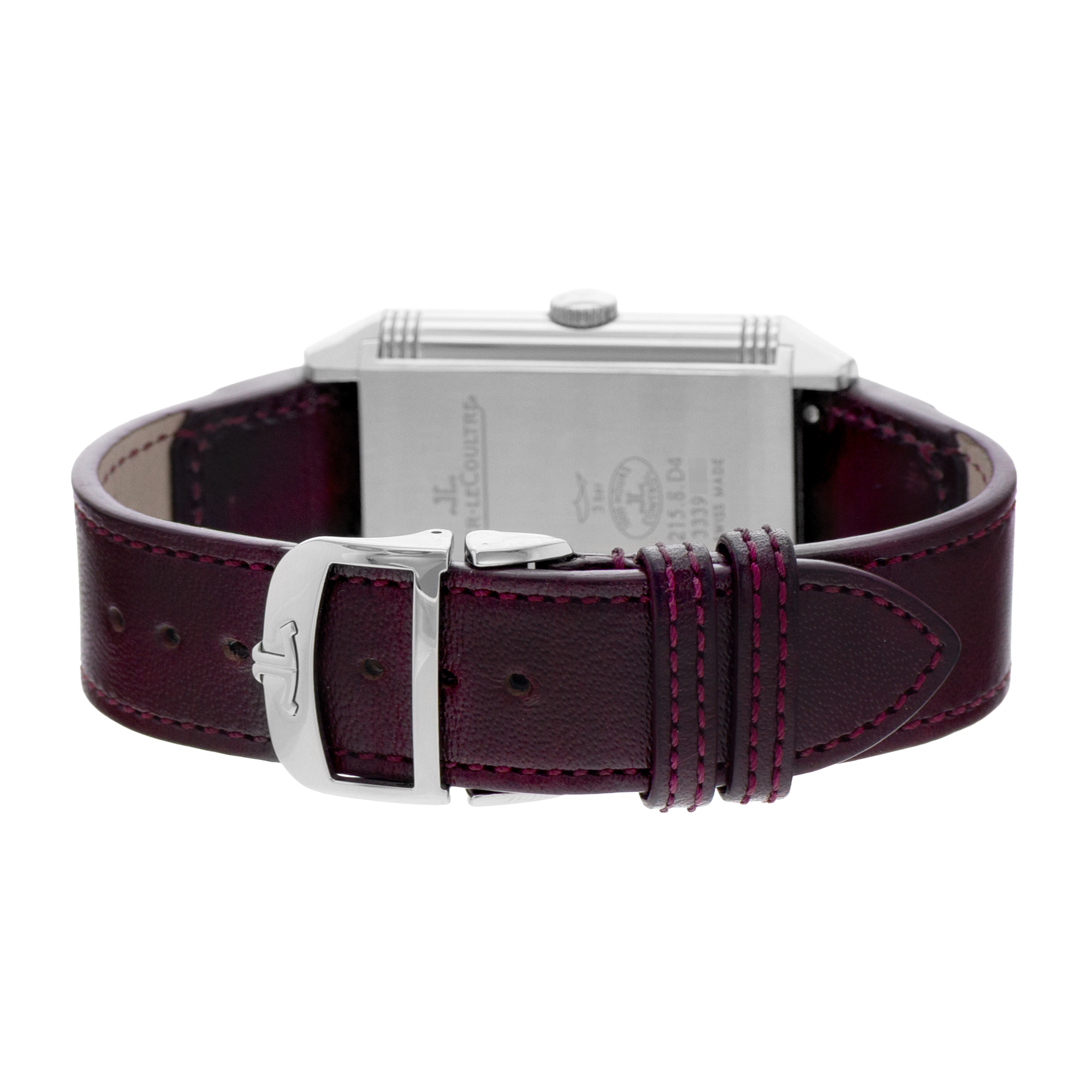 Jaeger-LeCoultre Reverso Classic Duoface Q3848422 47mm Steel Leather Papers 2018 thumbnail 9