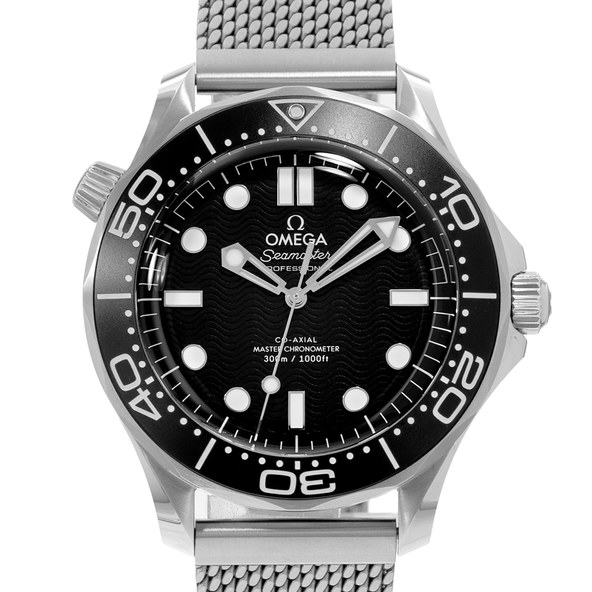 Omega Seamaster Diver 300 M 210.30.42.20.01.010 42mm Black Steel Box Card 2025 thumbnail 1