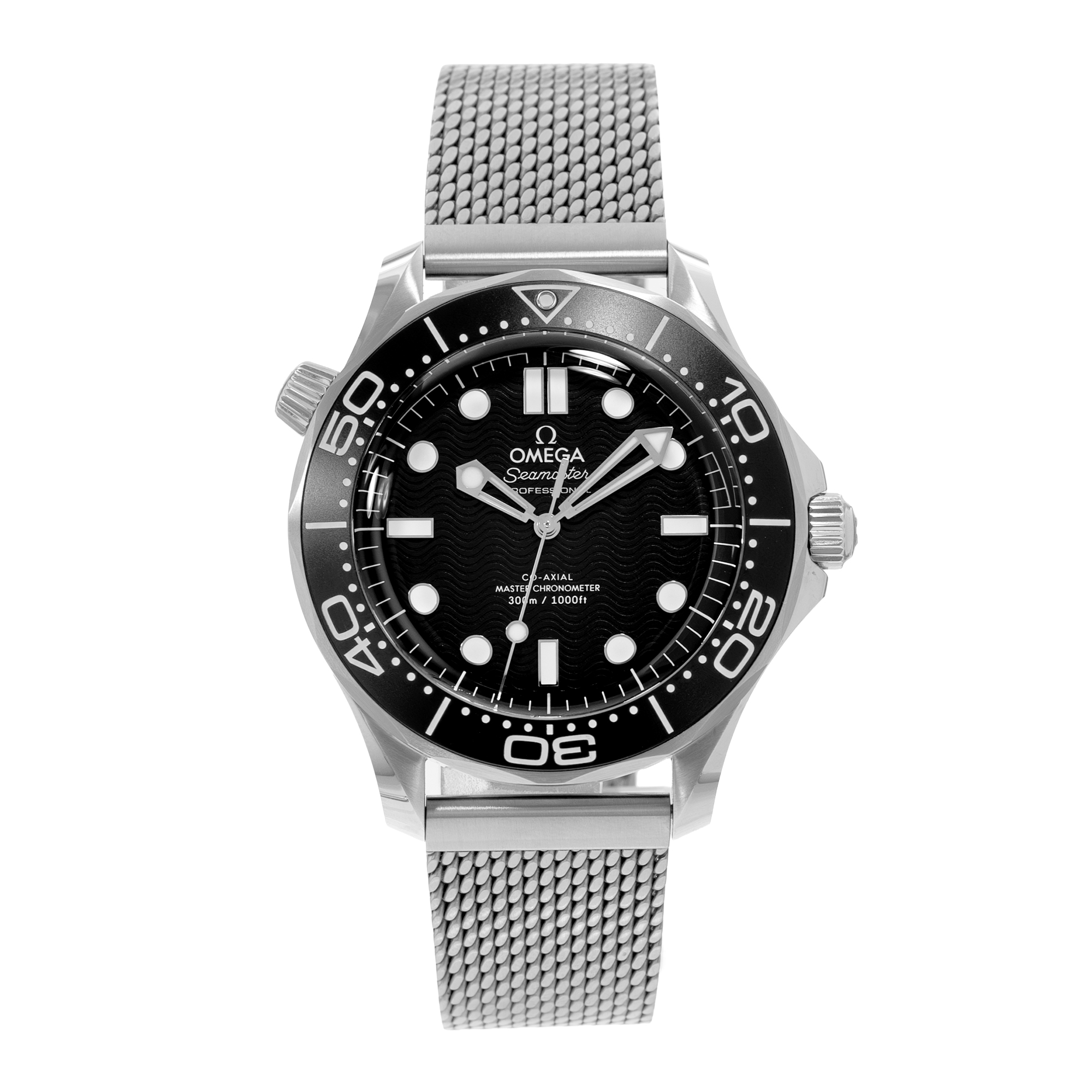 Omega Seamaster Diver 300 M 210.30.42.20.01.010 42mm Black Steel Box Card 2025 thumbnail 2