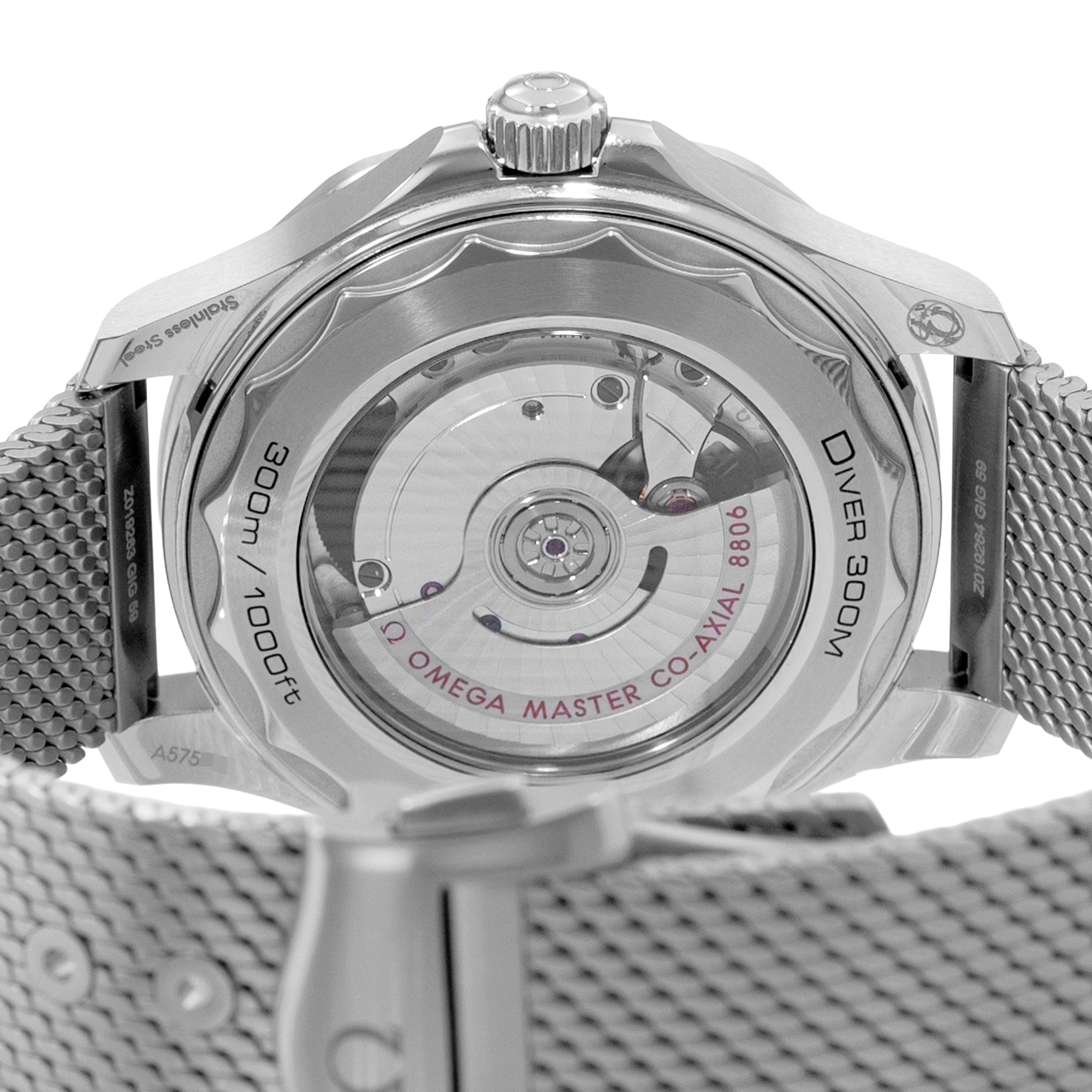 Omega Seamaster Diver 300 M 210.30.42.20.01.010 42mm Black Steel Box Card 2025 thumbnail 9