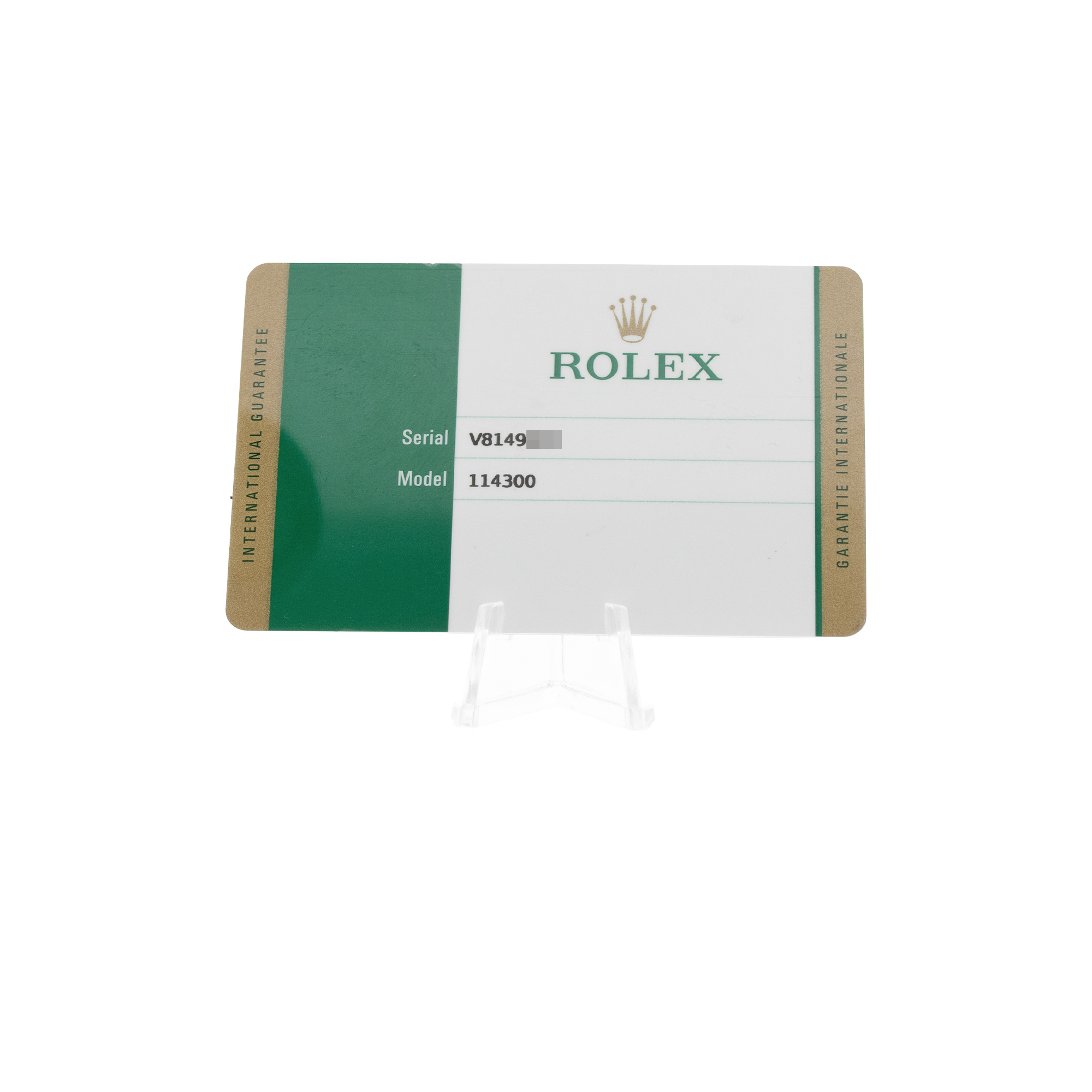 Rolex Oyster Perpetual 39 114300 Rhodium Dial Index Steel Mens Watch Card 2017 thumbnail 10