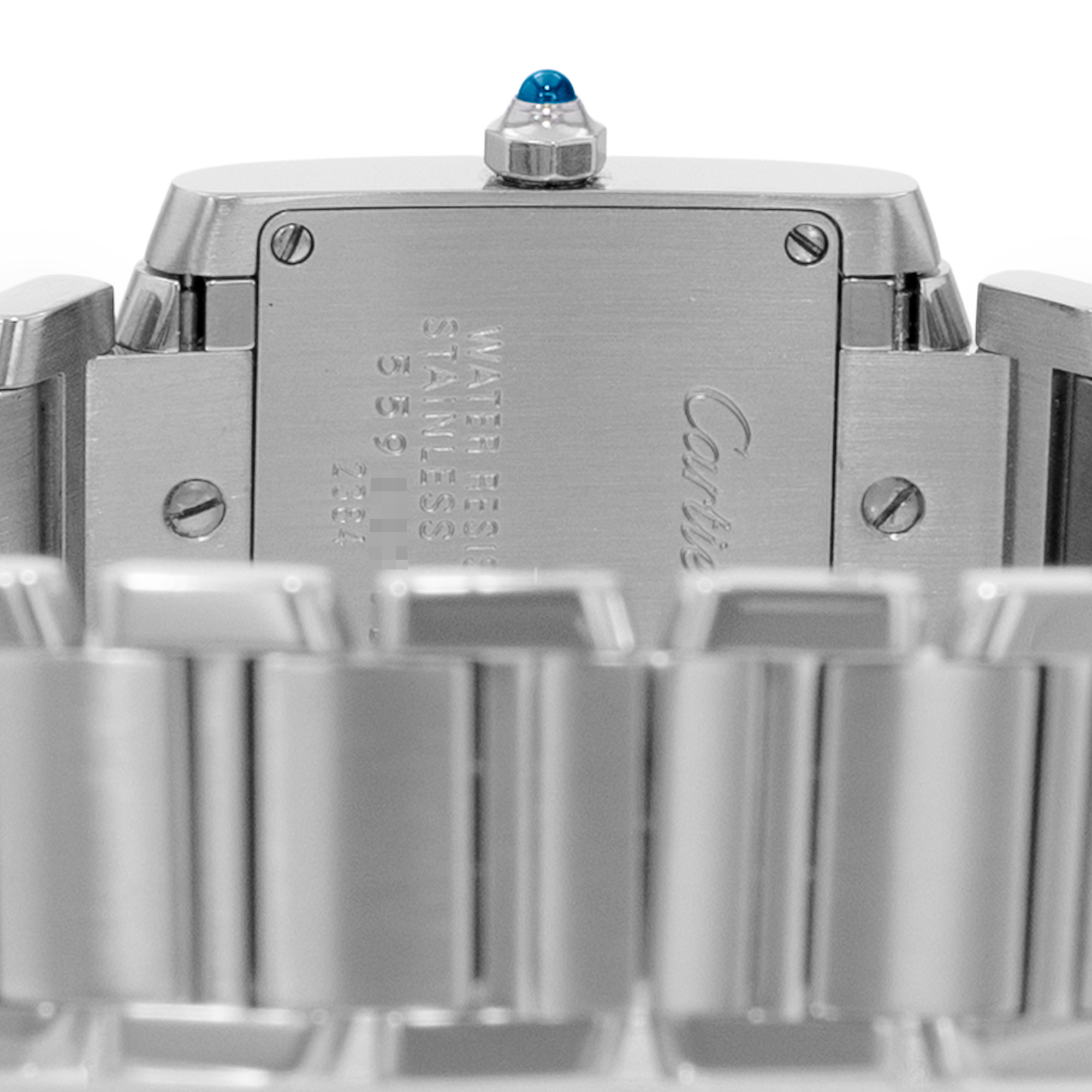 Cartier Tank Francaise W51008Q3 2384 20mm Silver Dial Steel Ladies Watch 2010 thumbnail 8
