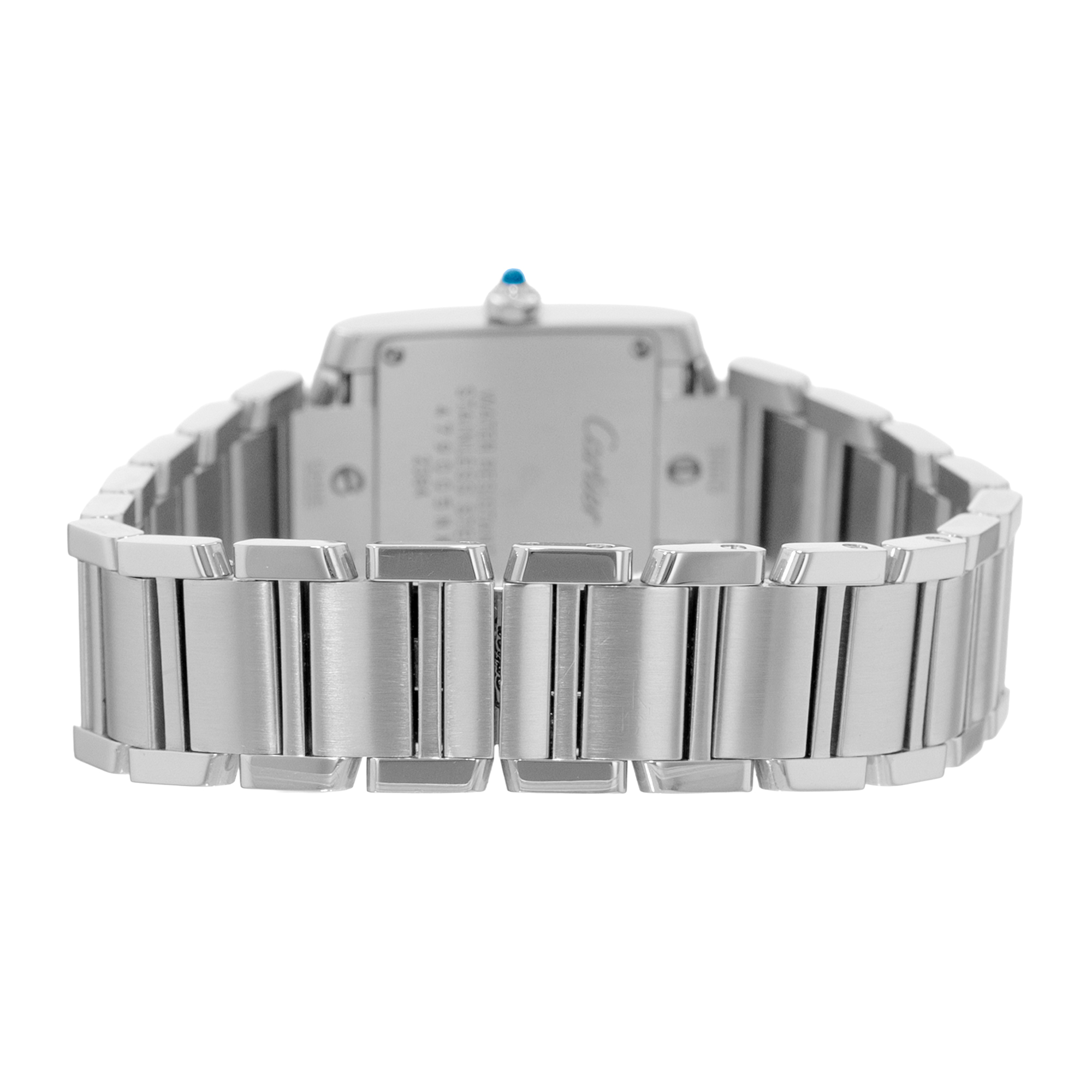Cartier Tank Francaise W51008Q3 2384 20mm Silver Dial Steel Ladies Watch 2010 thumbnail 7