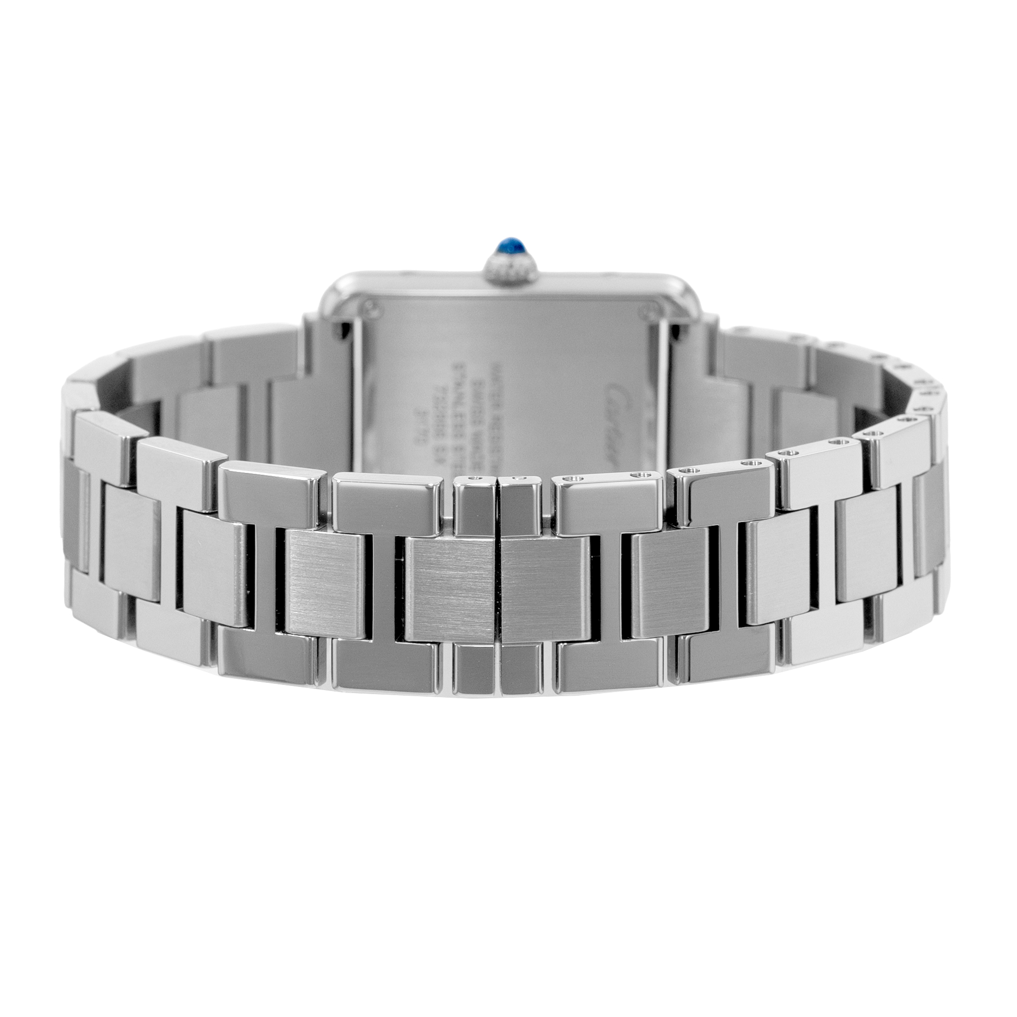 Cartier Tank Solo W5200013 3170 24mm Silver Dial Steel Ladies Watch Papers 2012 thumbnail 8